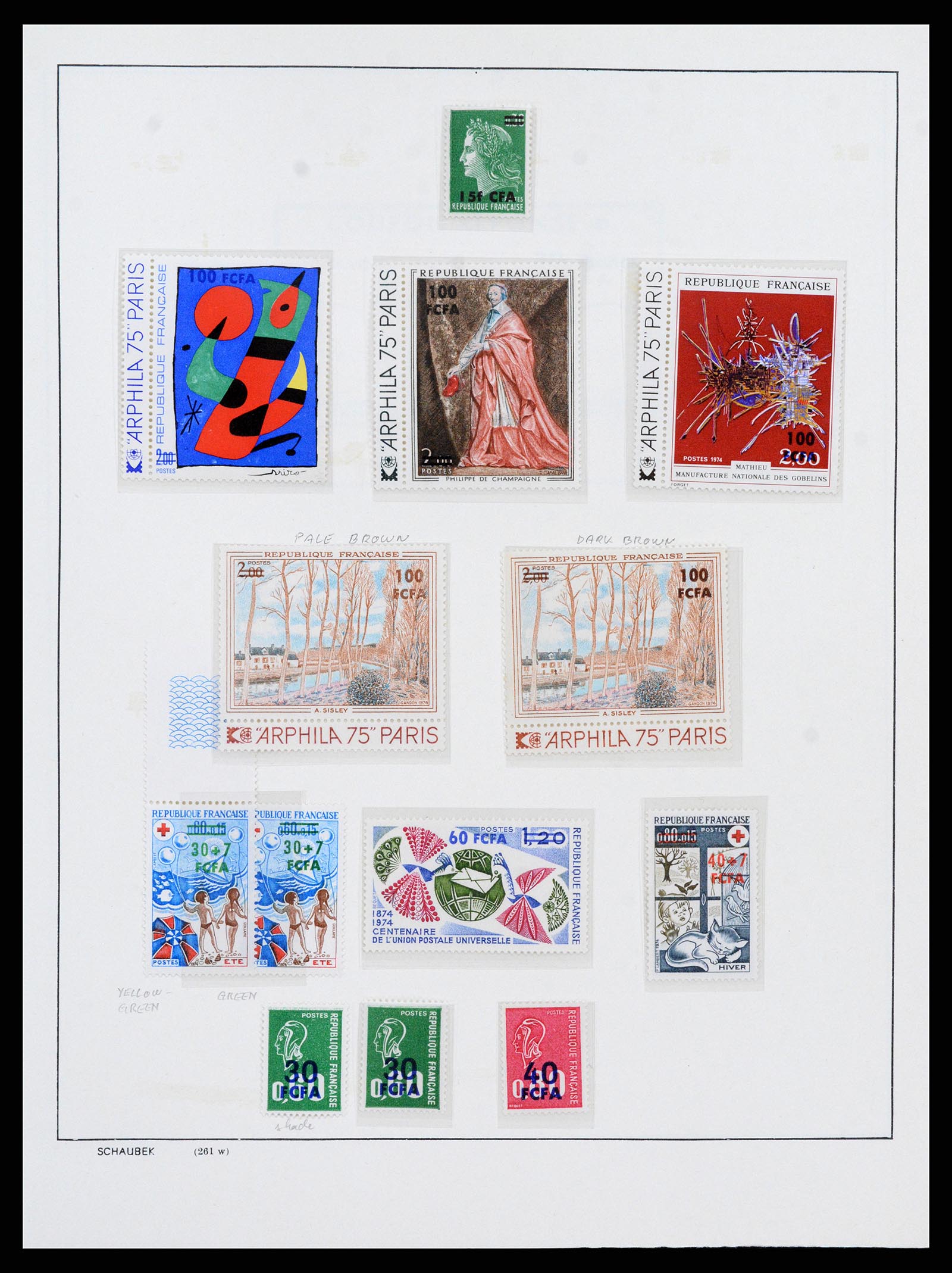 37930 049 - Postzegelverzameling 37930 Reunion 1852-1975.