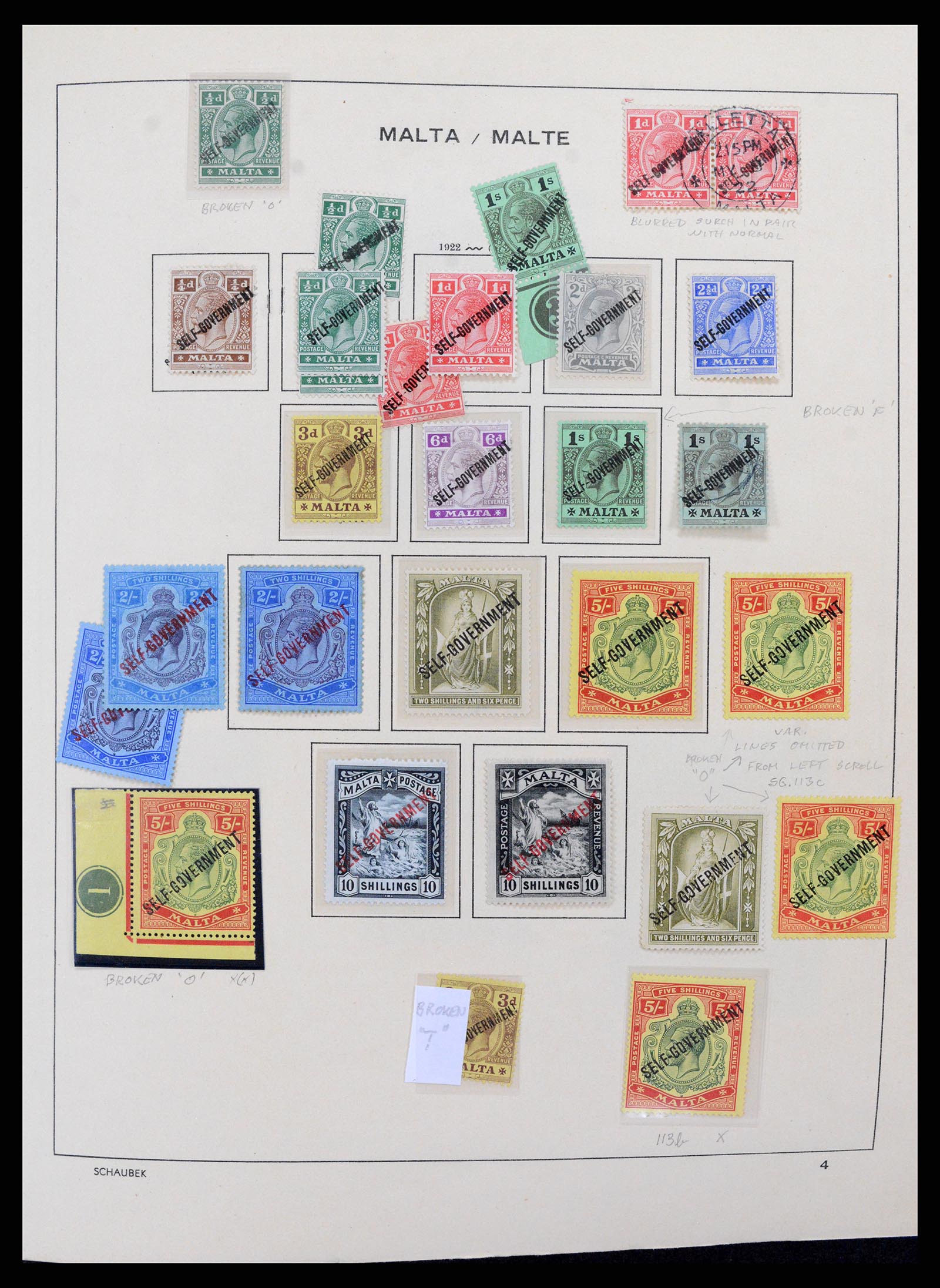 37941 020 - Stamp collection 37941 Supercollection Malta 1860-1989.