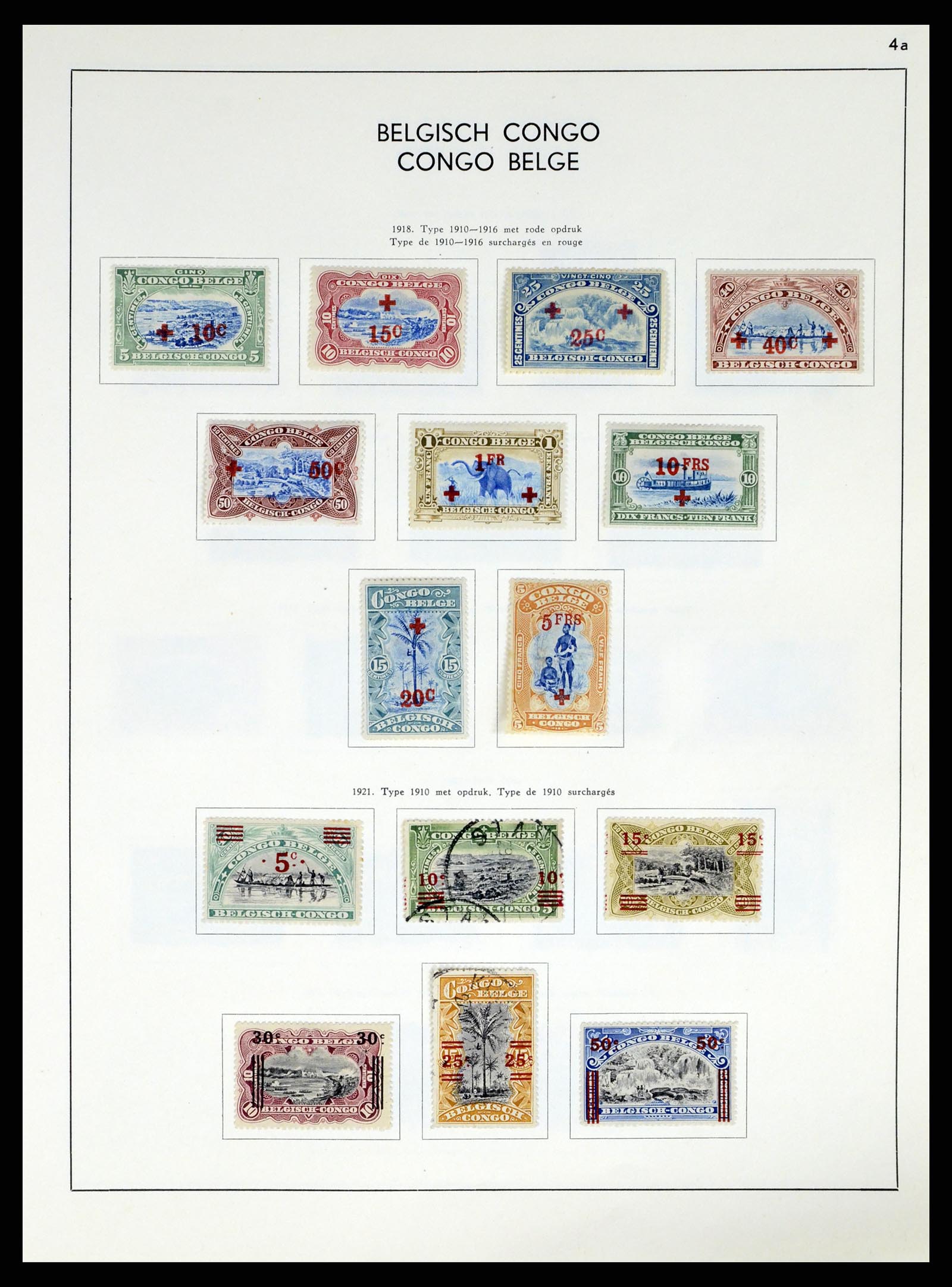 37959 161 - Postzegelverzameling 37959 België en Belgisch Congo 1849-1960.