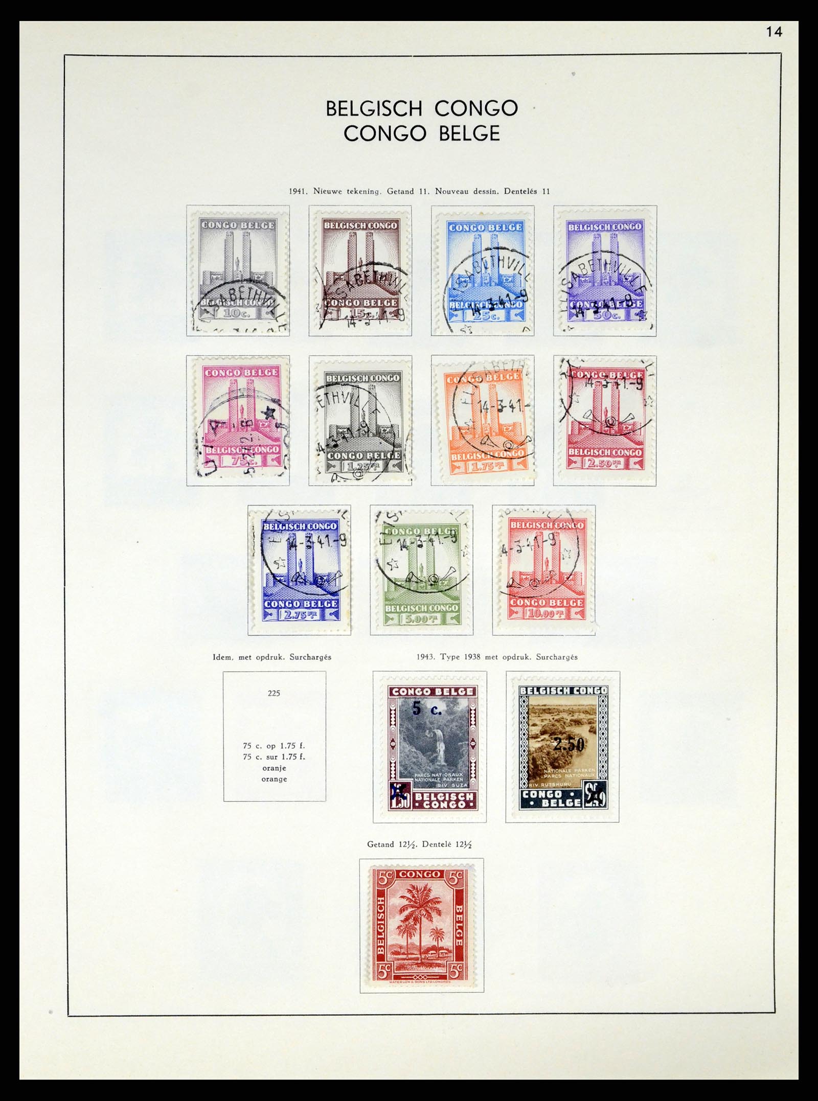 37959 169 - Postzegelverzameling 37959 België en Belgisch Congo 1849-1960.