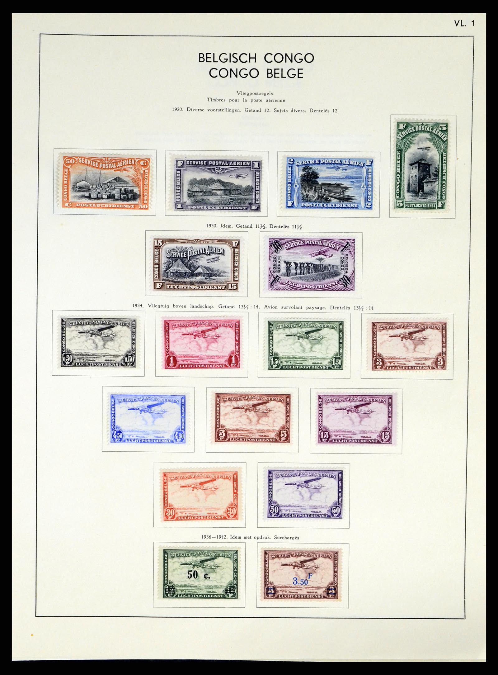 37959 180 - Postzegelverzameling 37959 België en Belgisch Congo 1849-1960.
