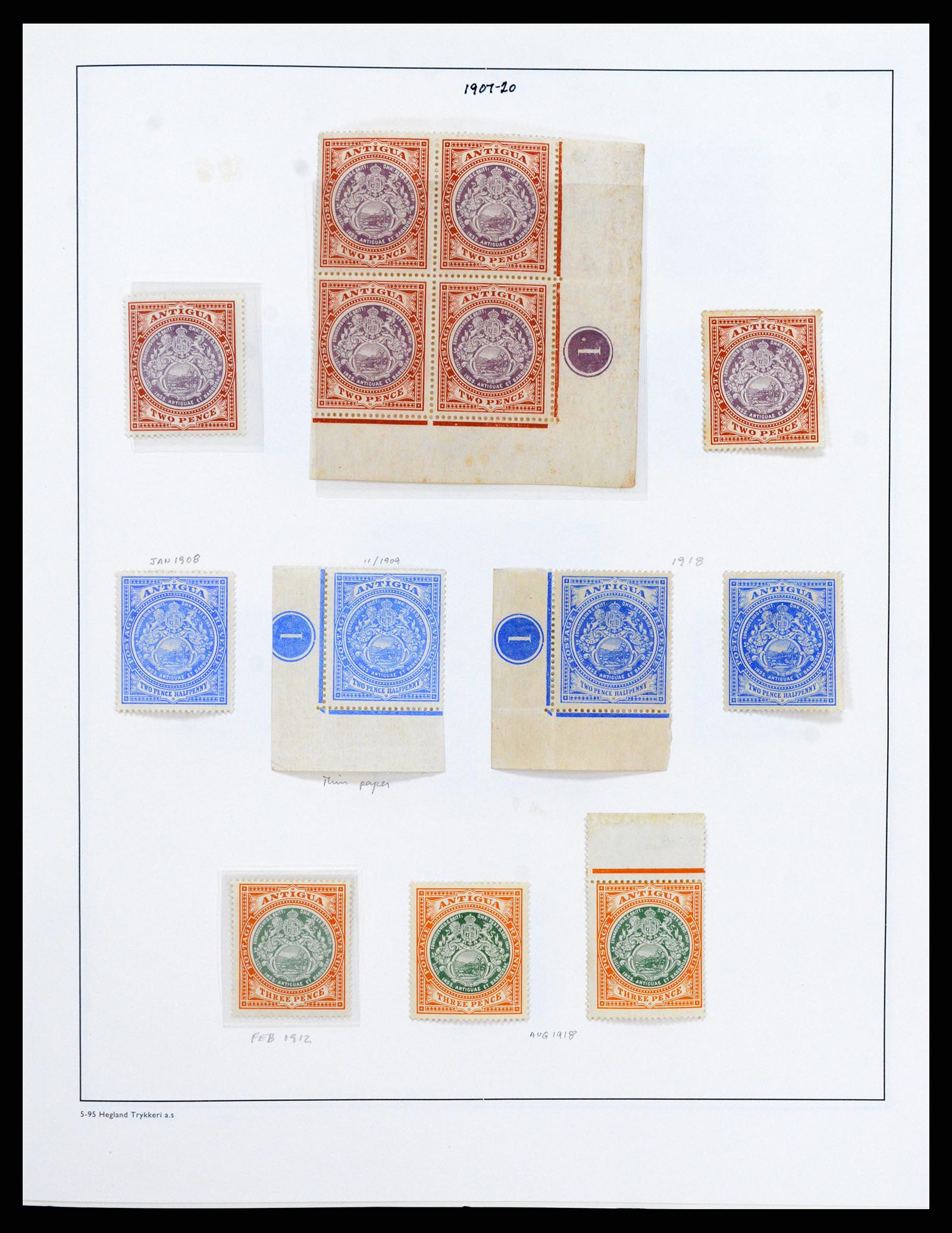 37985 013 - Stamp collection 37985 Antigua 1862-1981.