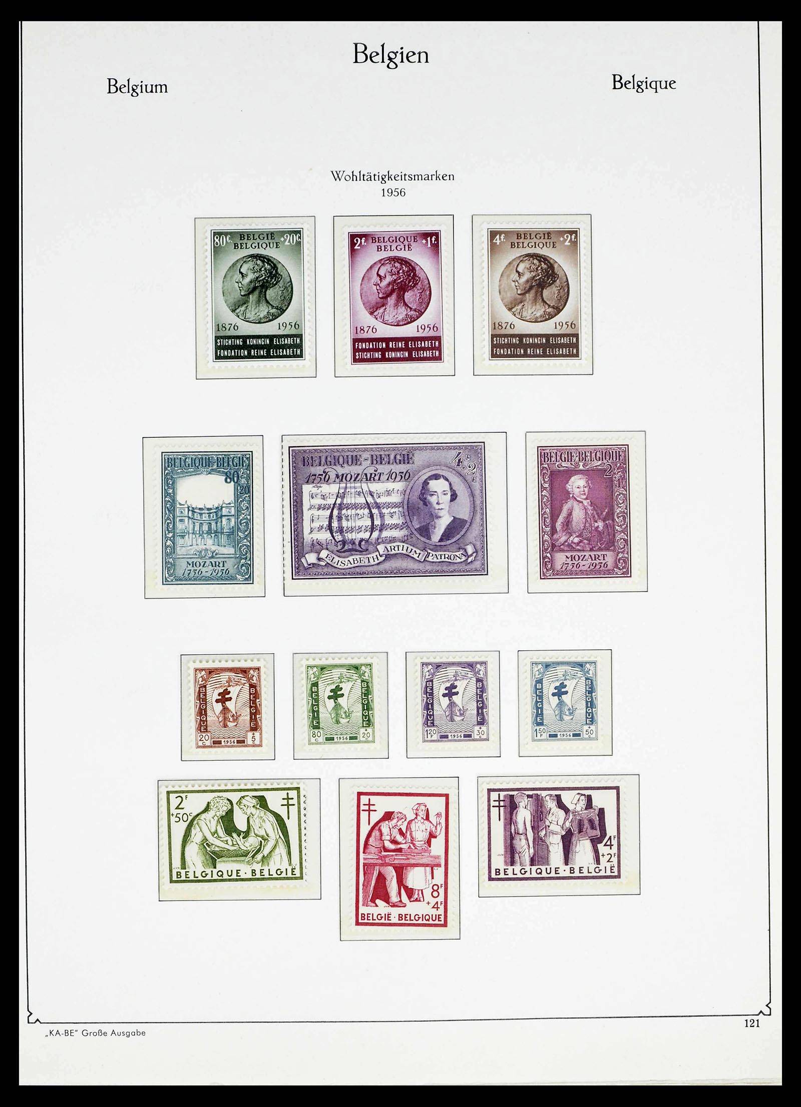 38015 0120 - Postzegelverzameling 38015 België 1849-1980.