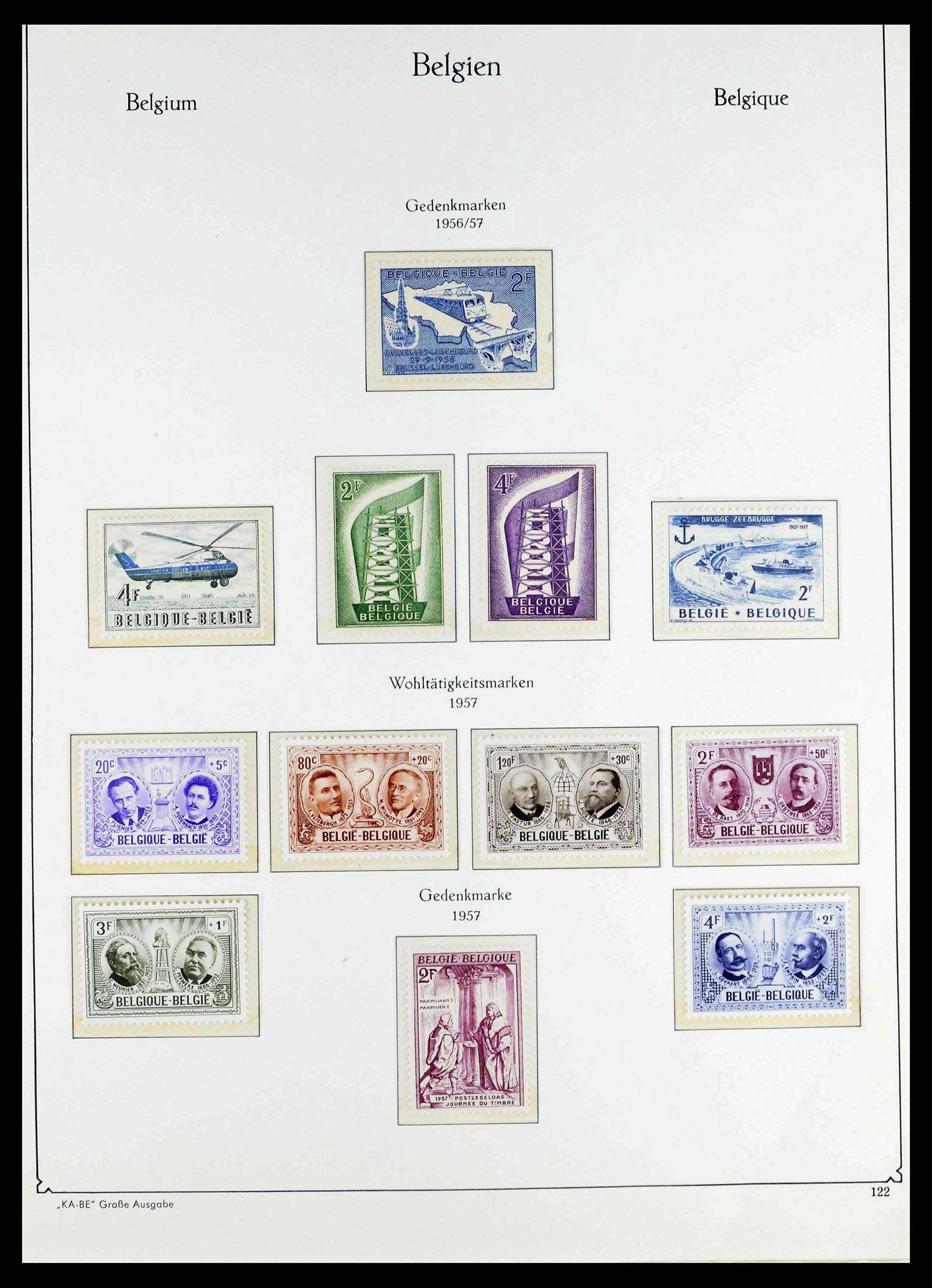 38015 0121 - Postzegelverzameling 38015 België 1849-1980.
