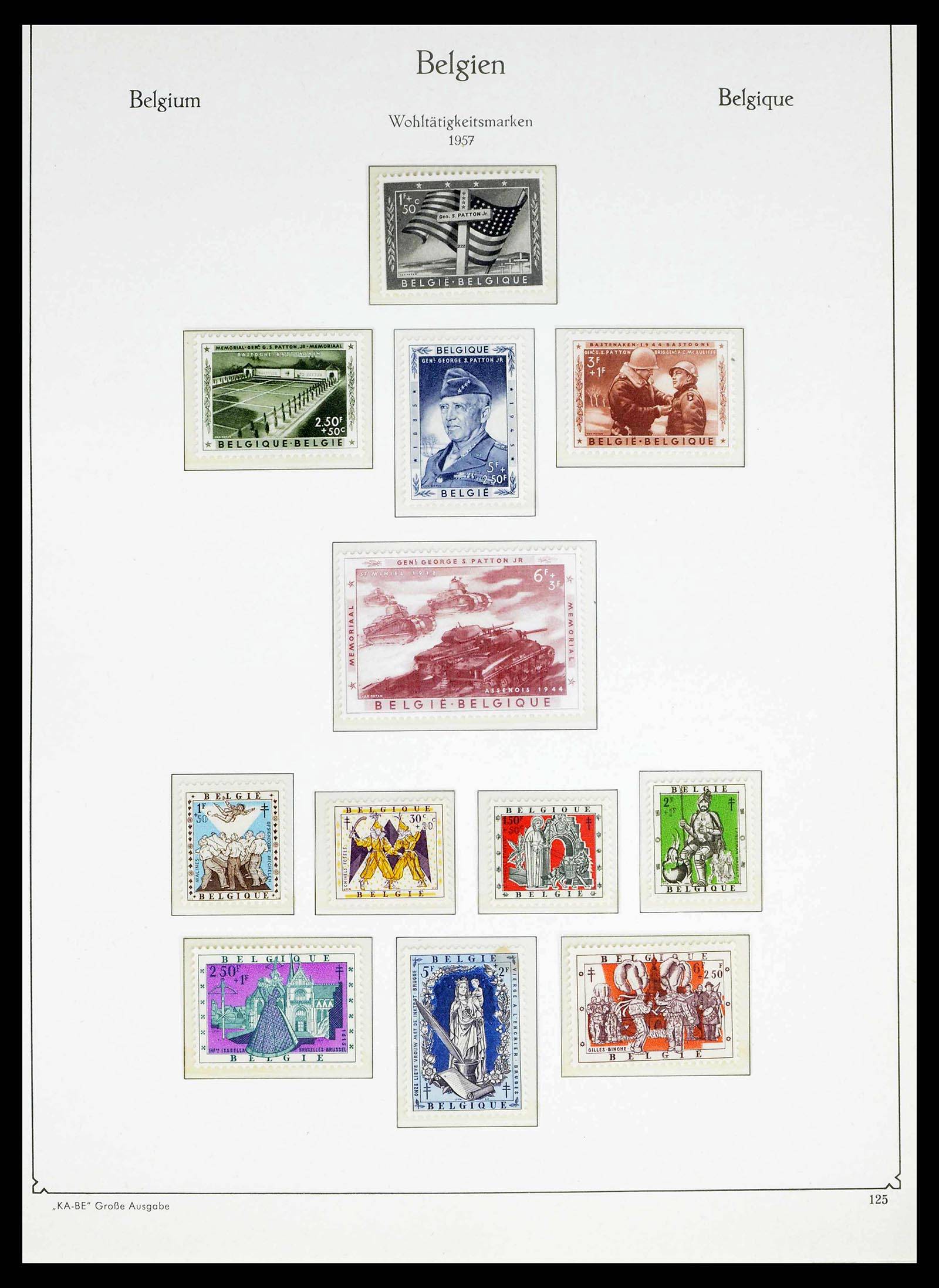 38015 0125 - Postzegelverzameling 38015 België 1849-1980.