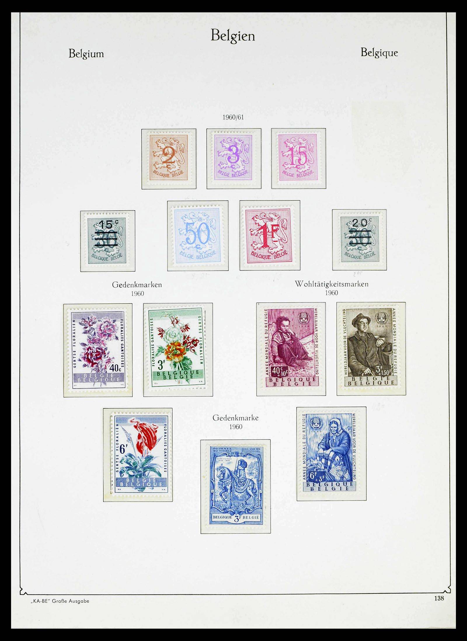 38015 0133 - Postzegelverzameling 38015 België 1849-1980.