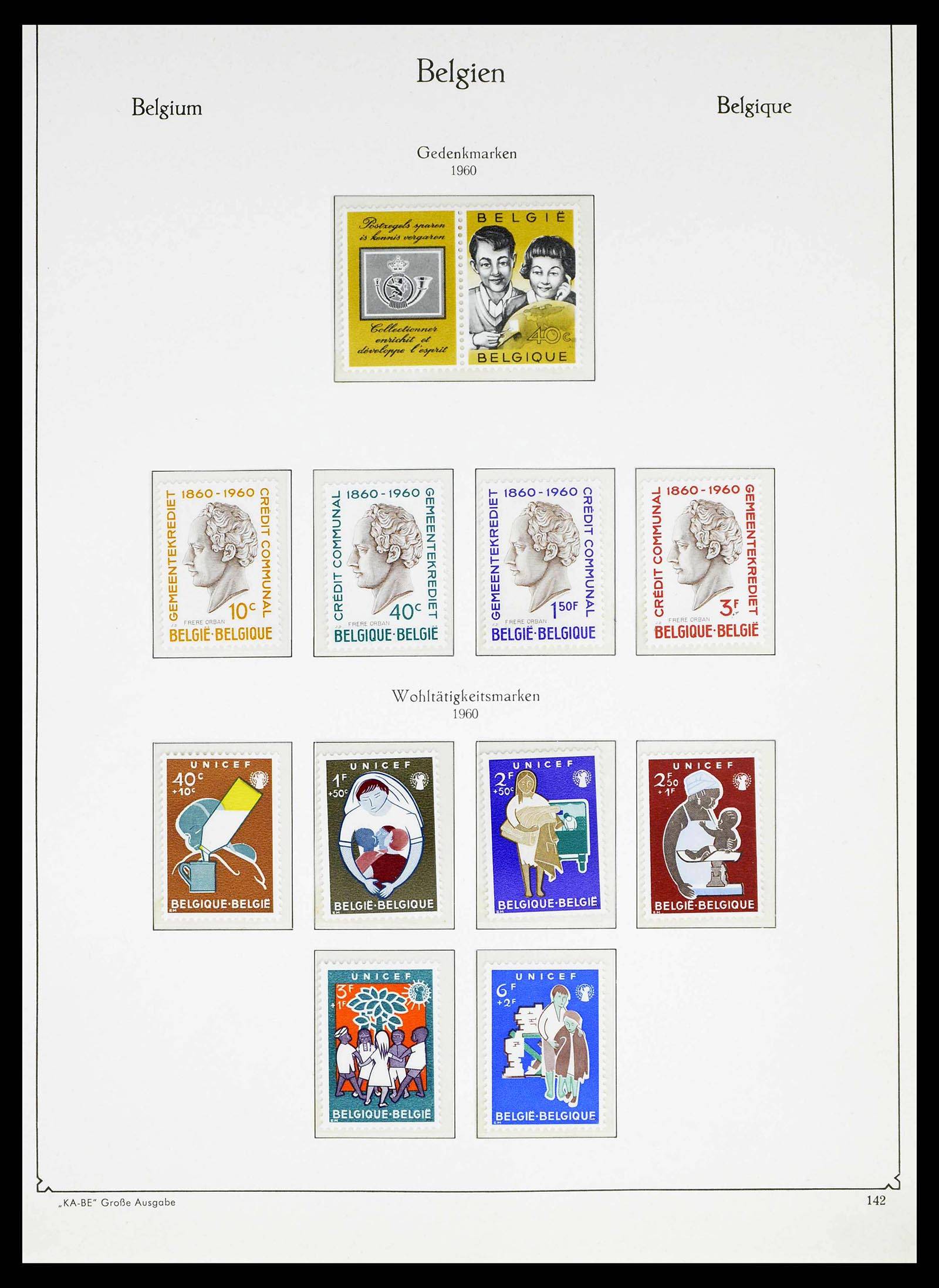 38015 0138 - Postzegelverzameling 38015 België 1849-1980.