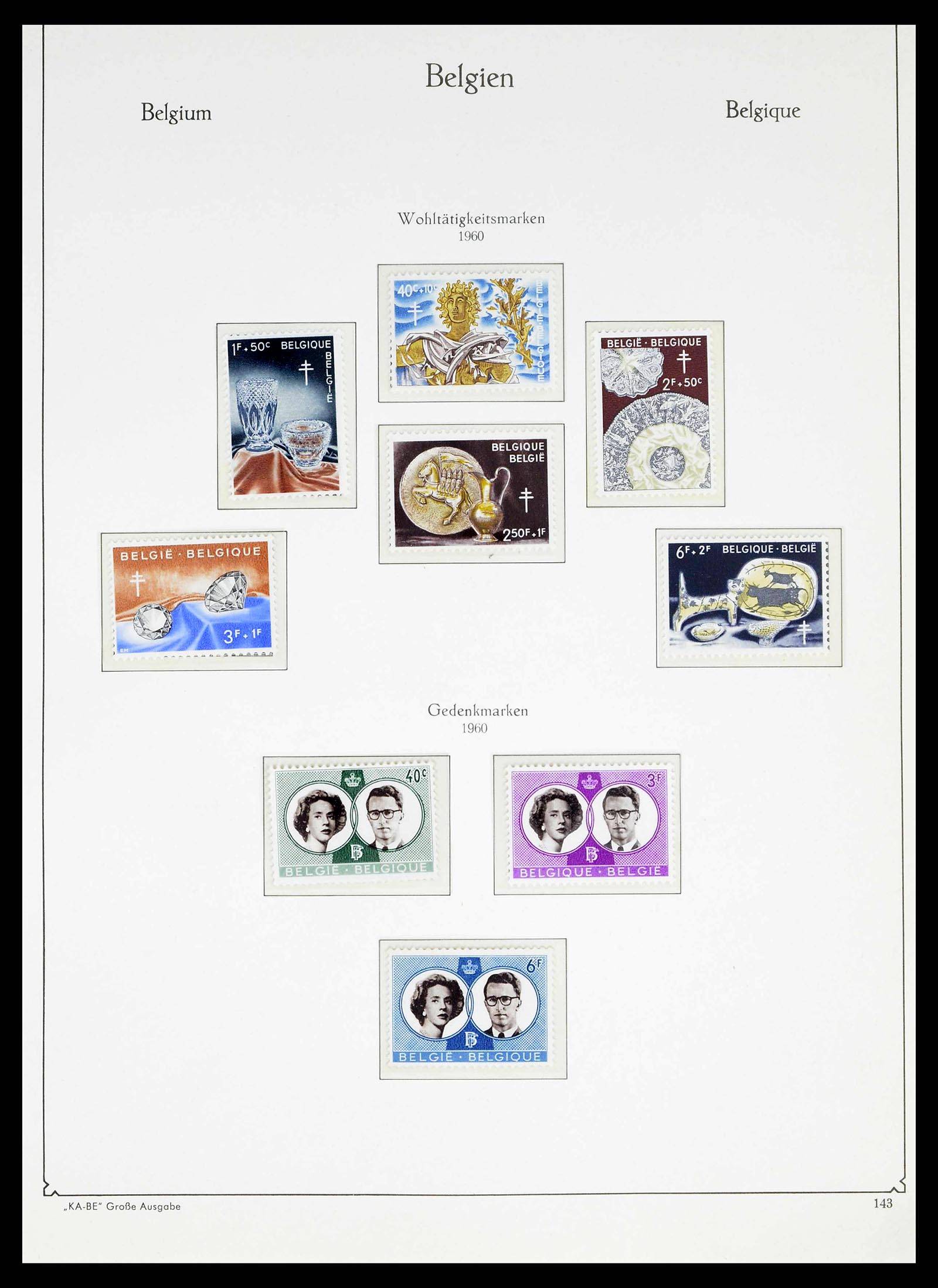 38015 0139 - Postzegelverzameling 38015 België 1849-1980.