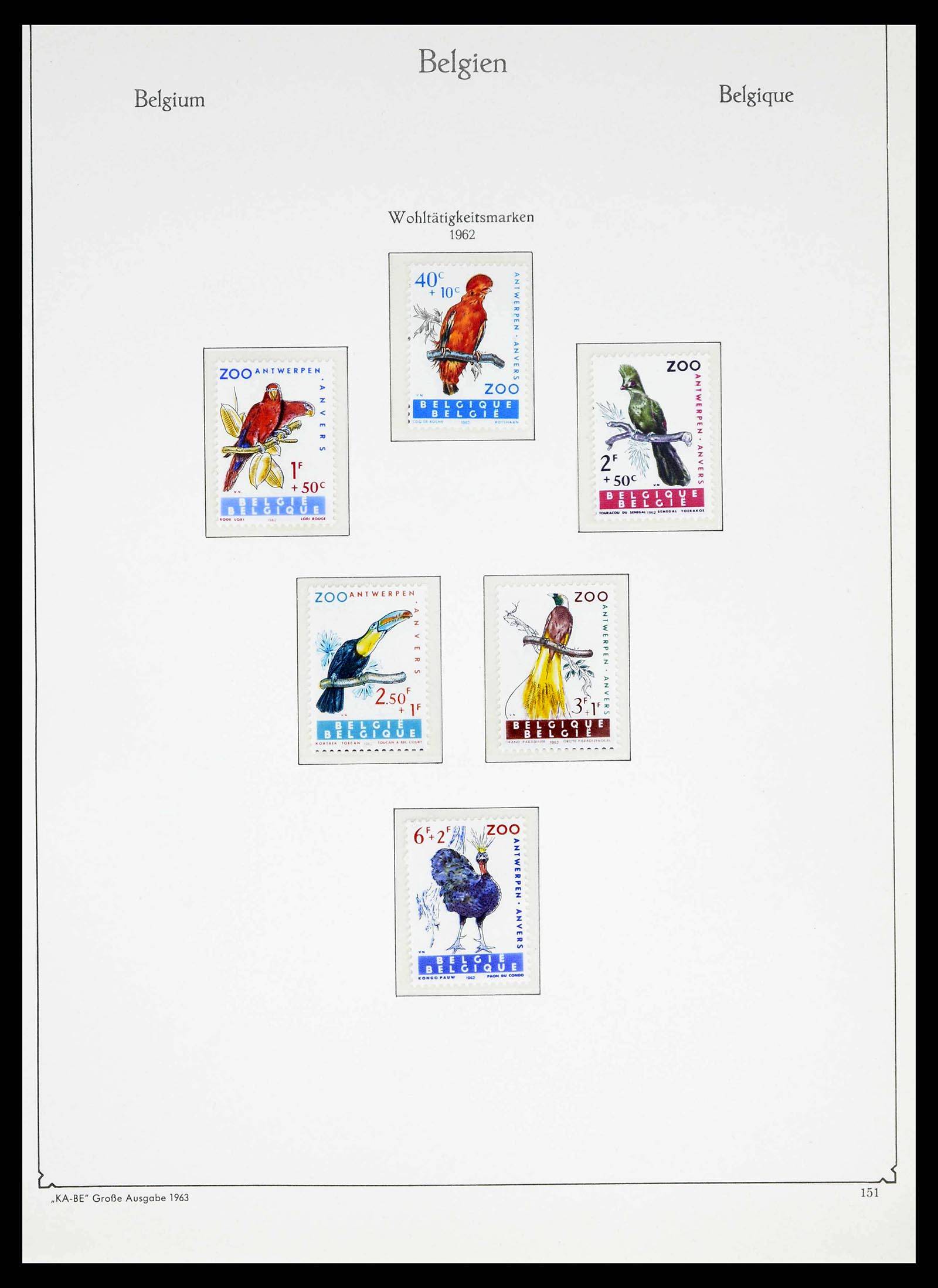 38015 0144 - Postzegelverzameling 38015 België 1849-1980.