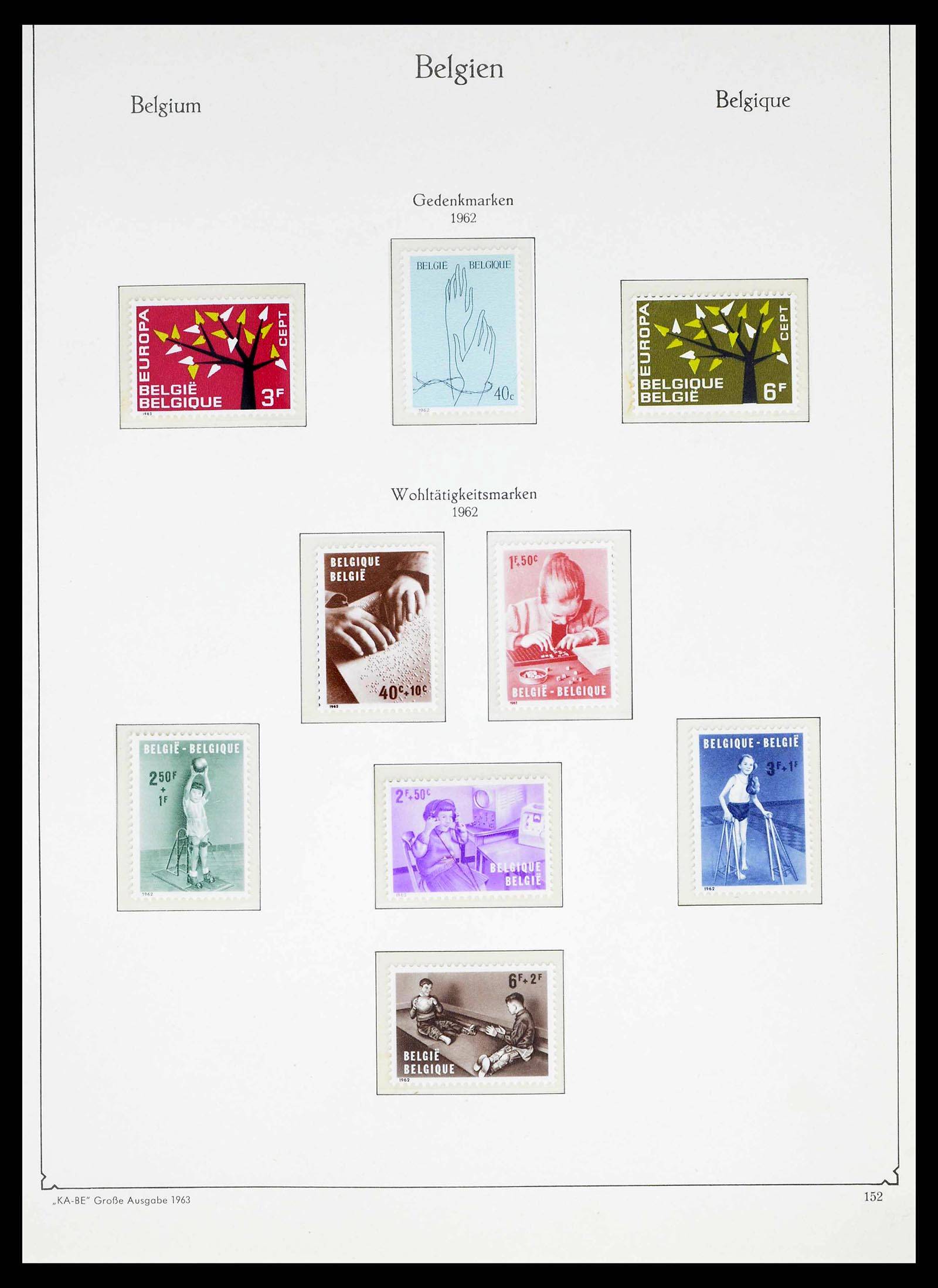 38015 0145 - Postzegelverzameling 38015 België 1849-1980.