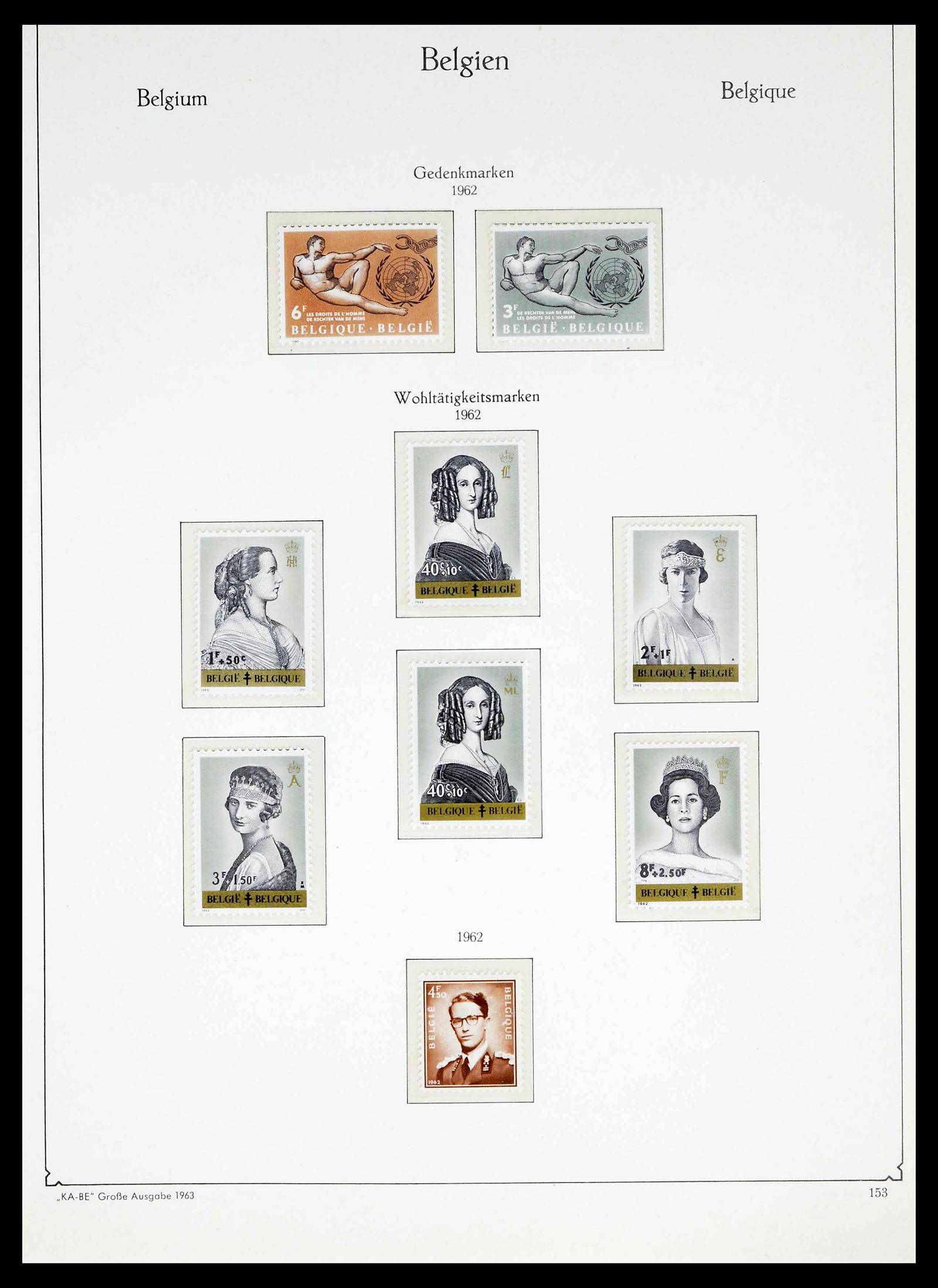 38015 0146 - Postzegelverzameling 38015 België 1849-1980.