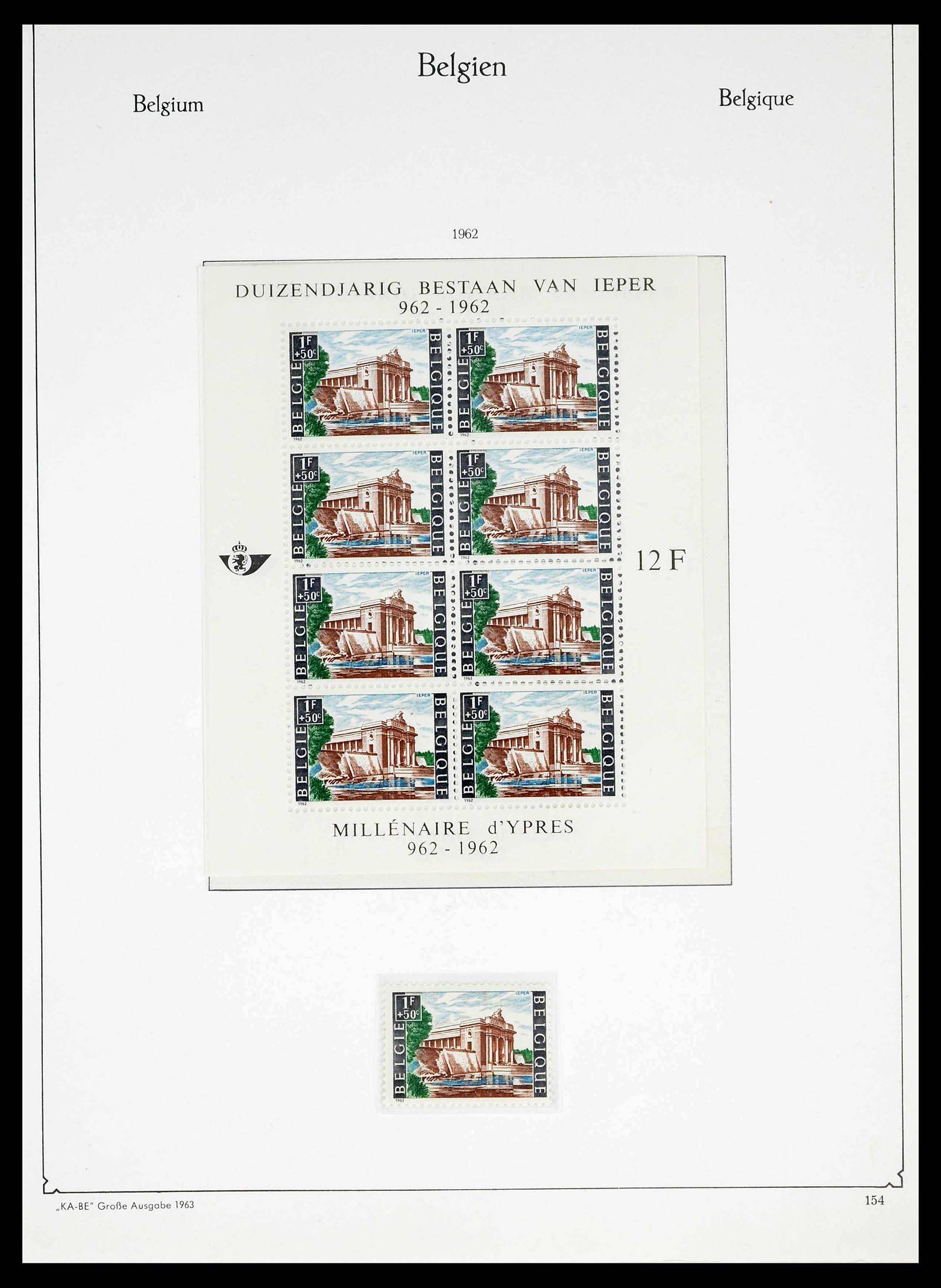 38015 0147 - Postzegelverzameling 38015 België 1849-1980.