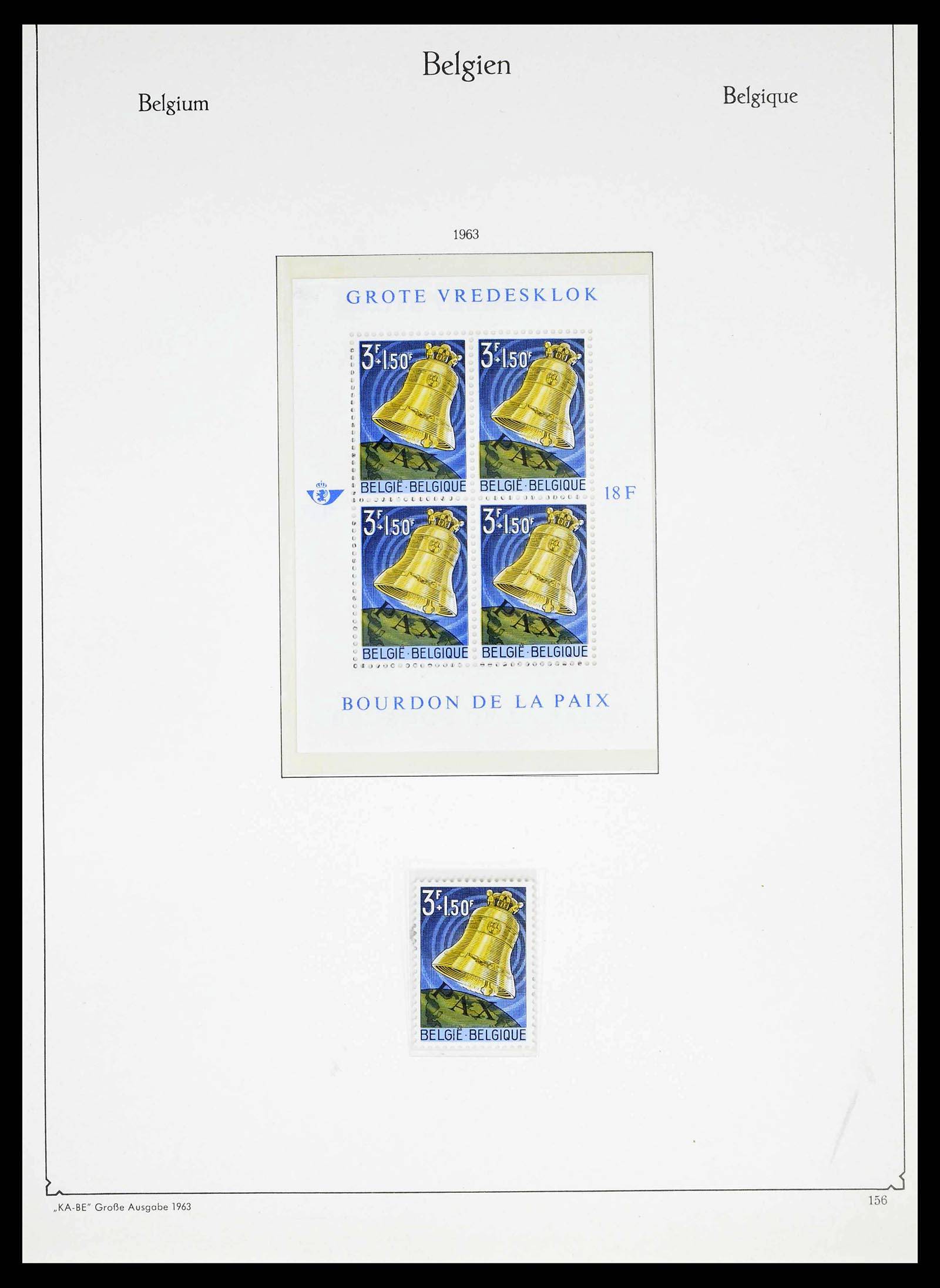 38015 0149 - Postzegelverzameling 38015 België 1849-1980.