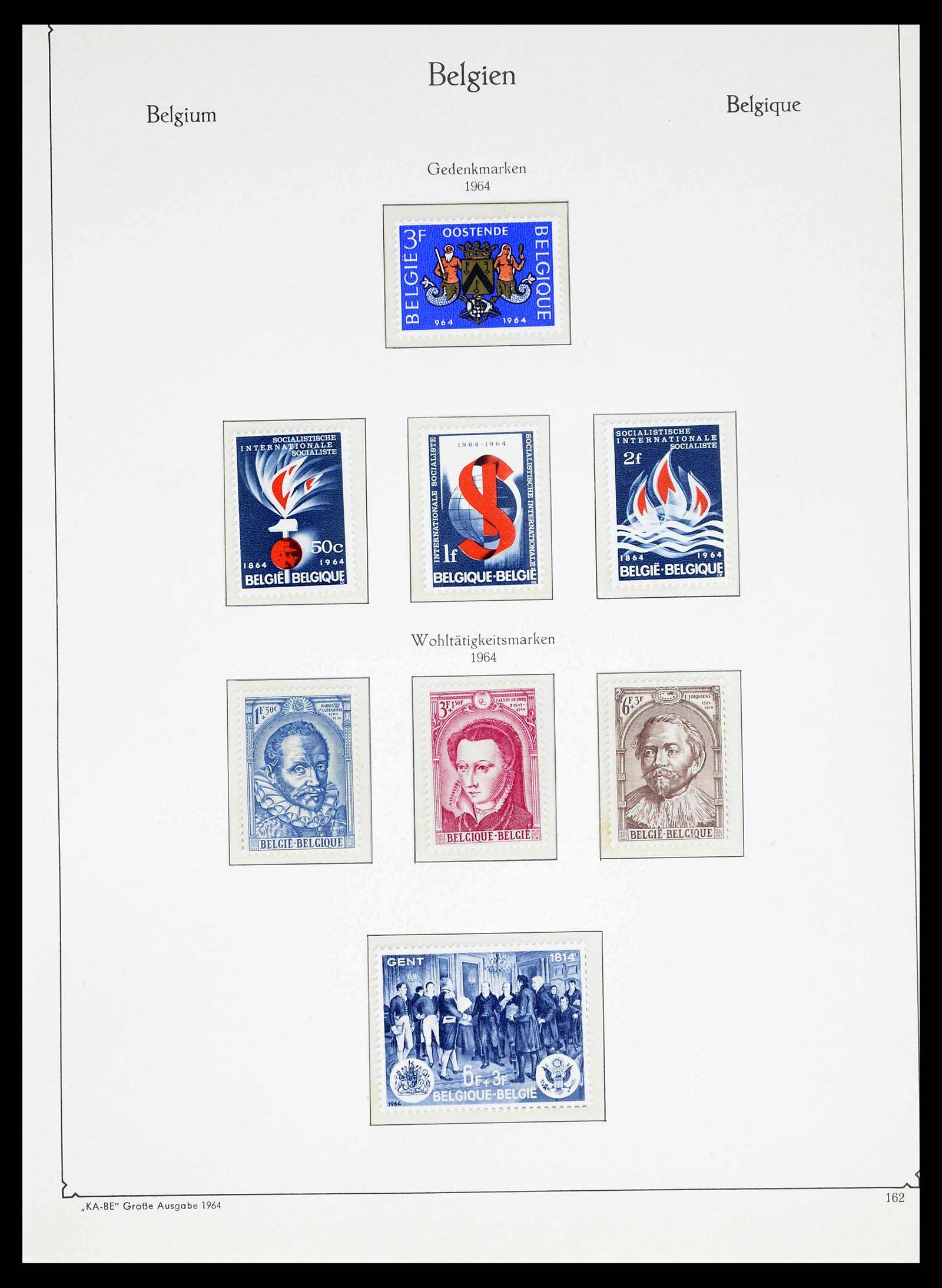 38015 0155 - Postzegelverzameling 38015 België 1849-1980.