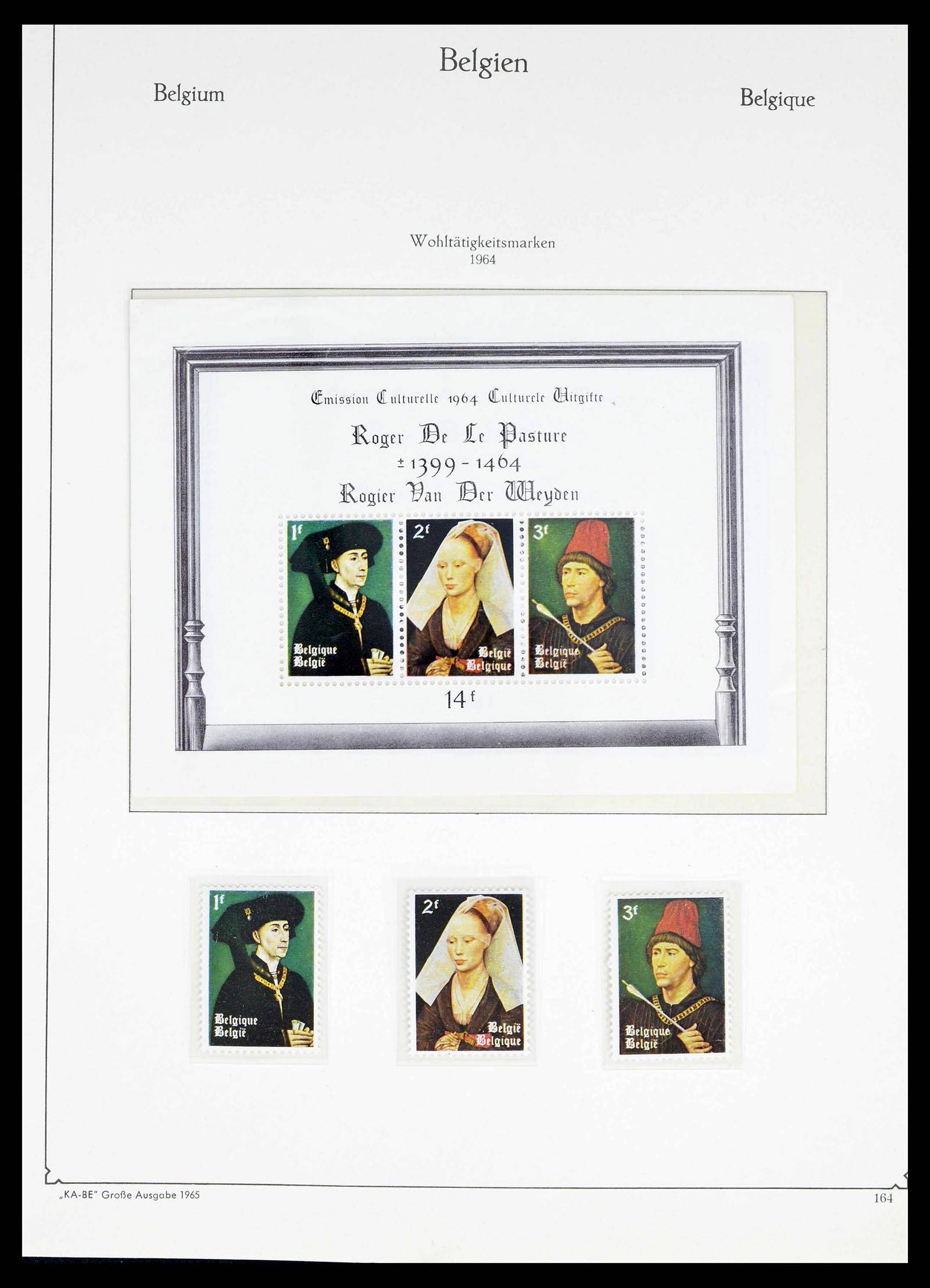 38015 0157 - Postzegelverzameling 38015 België 1849-1980.