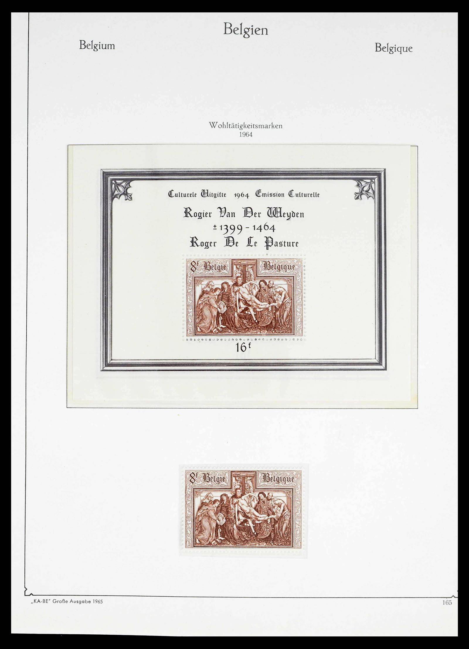 38015 0158 - Postzegelverzameling 38015 België 1849-1980.