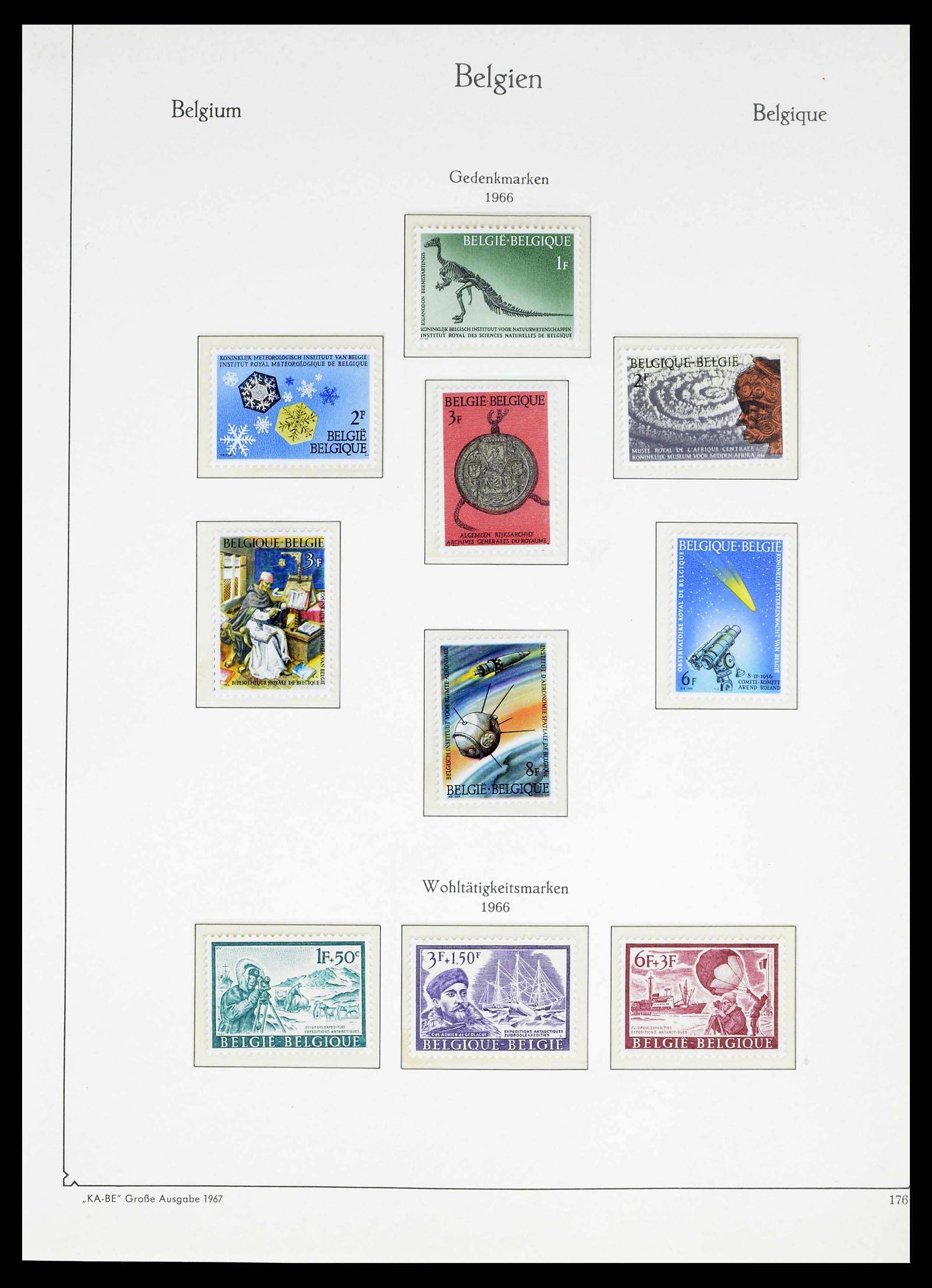 38015 0168 - Postzegelverzameling 38015 België 1849-1980.