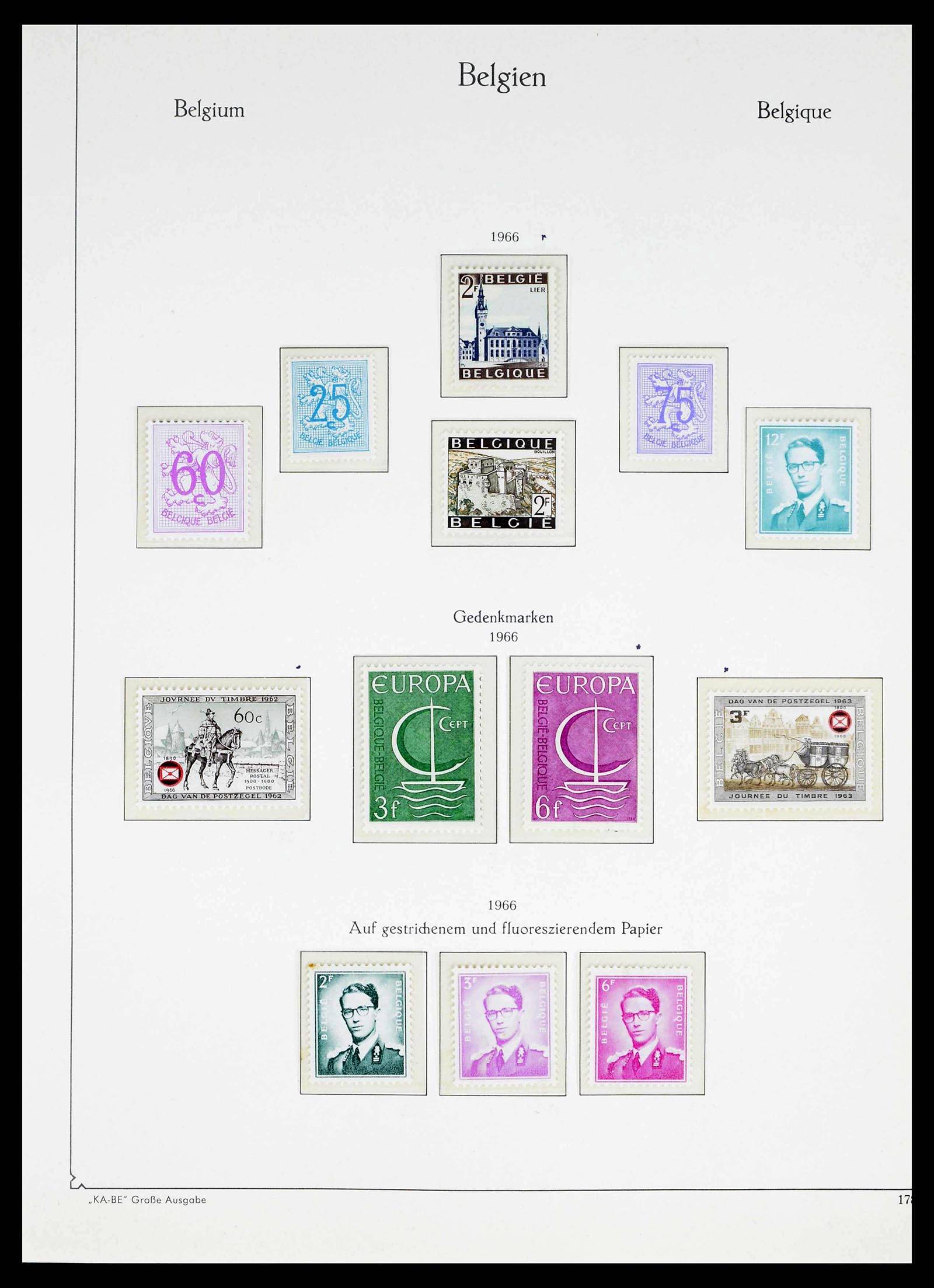 38015 0170 - Postzegelverzameling 38015 België 1849-1980.