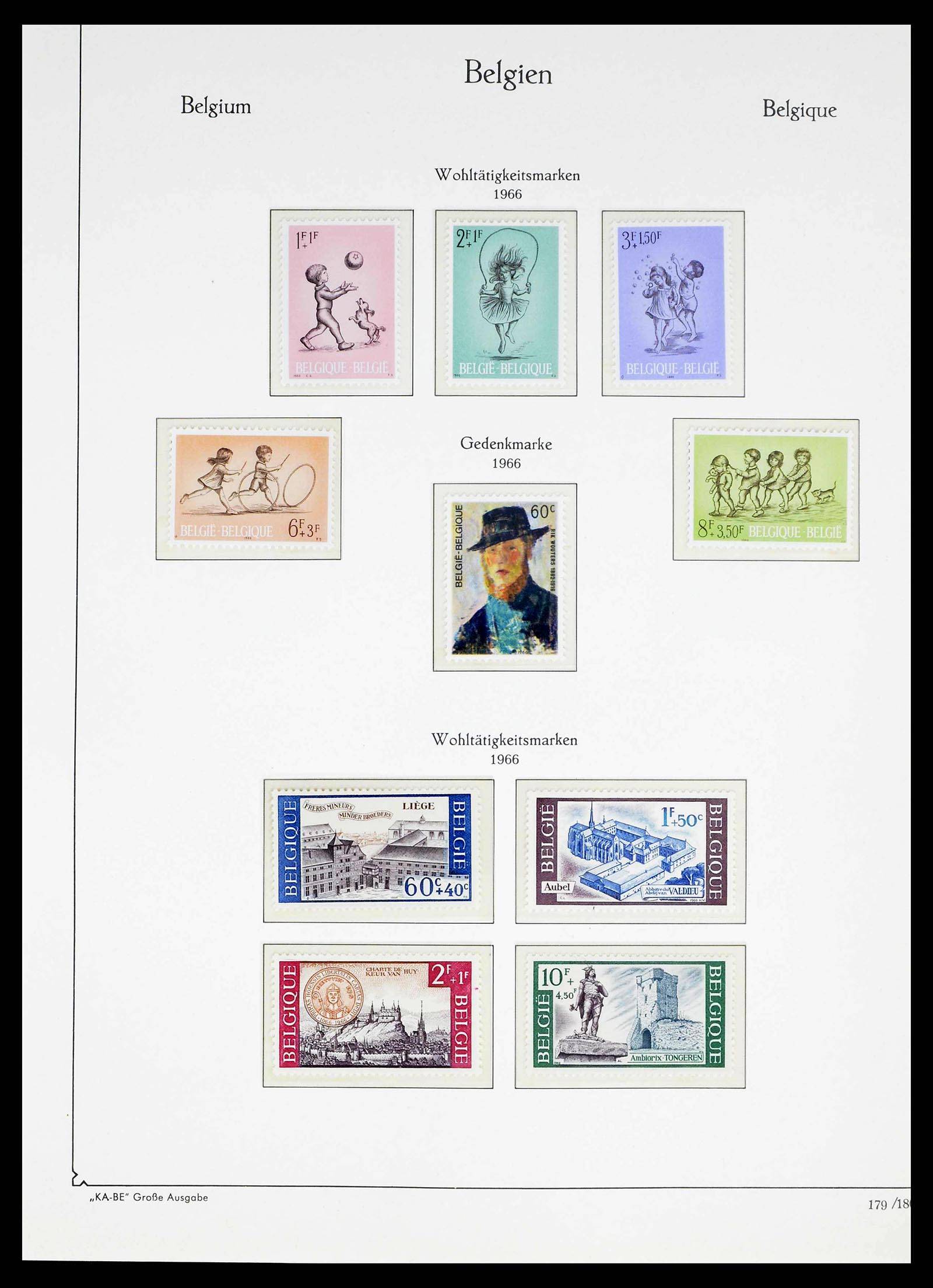 38015 0171 - Postzegelverzameling 38015 België 1849-1980.