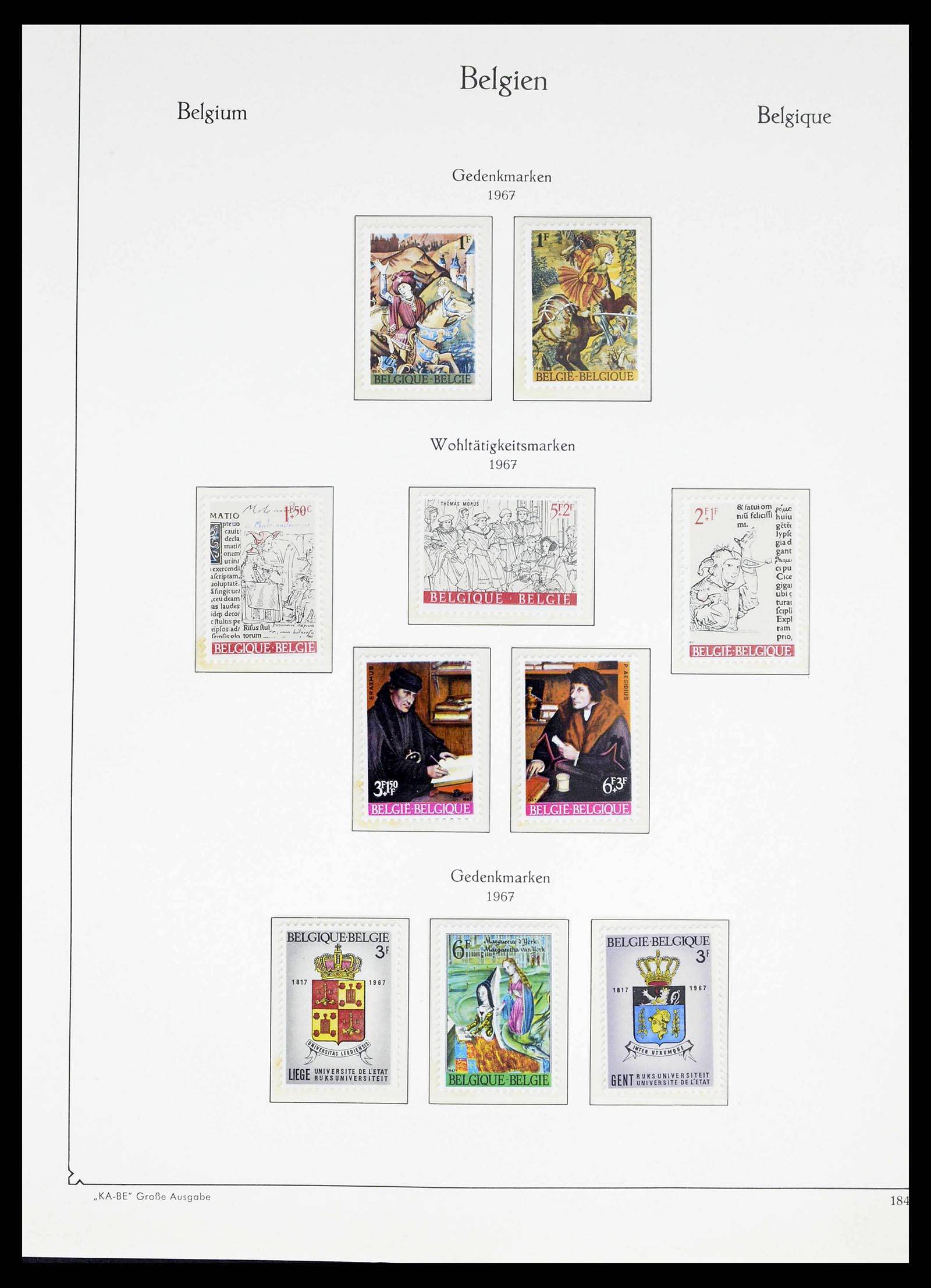 38015 0175 - Postzegelverzameling 38015 België 1849-1980.