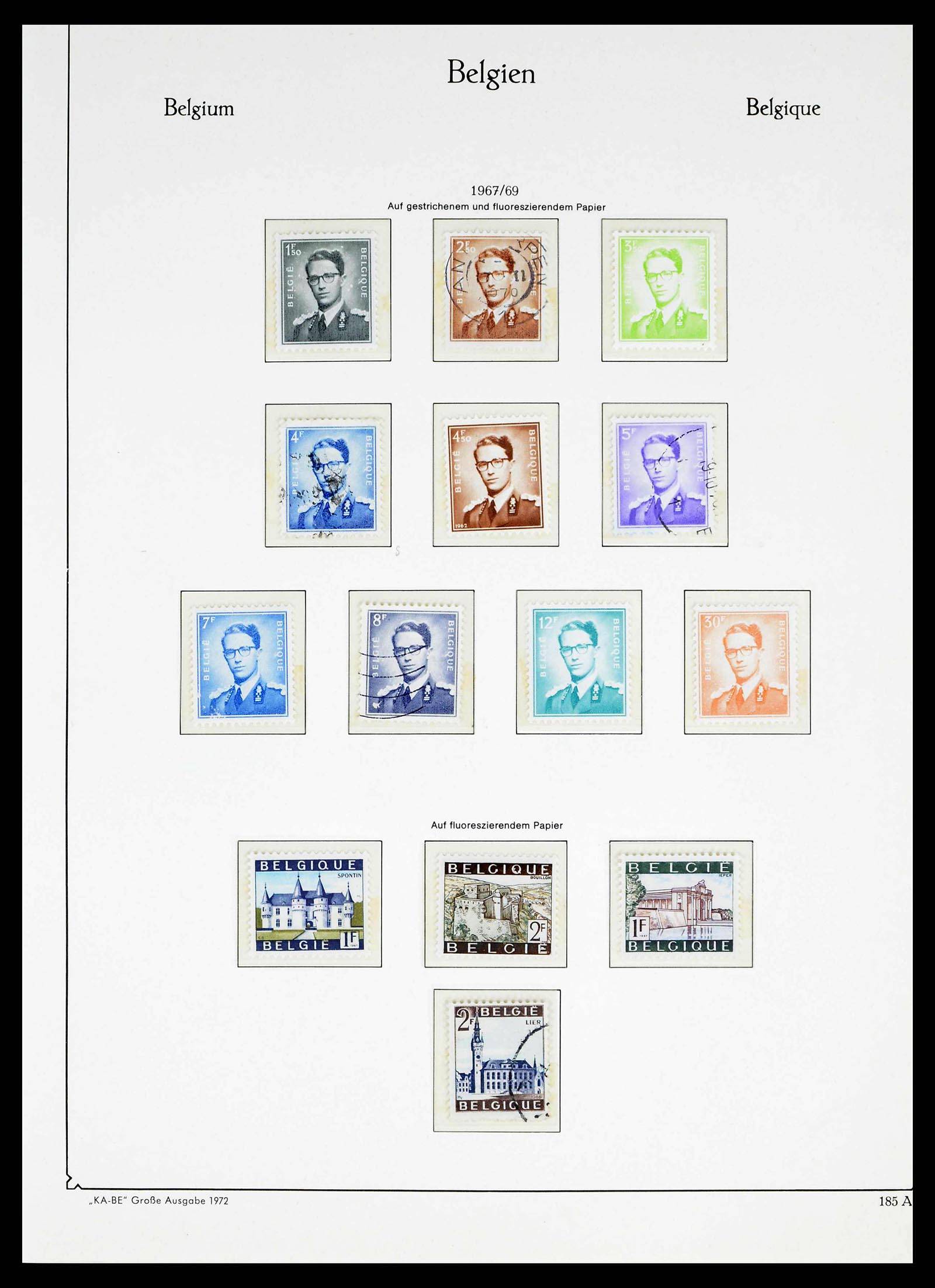 38015 0177 - Postzegelverzameling 38015 België 1849-1980.
