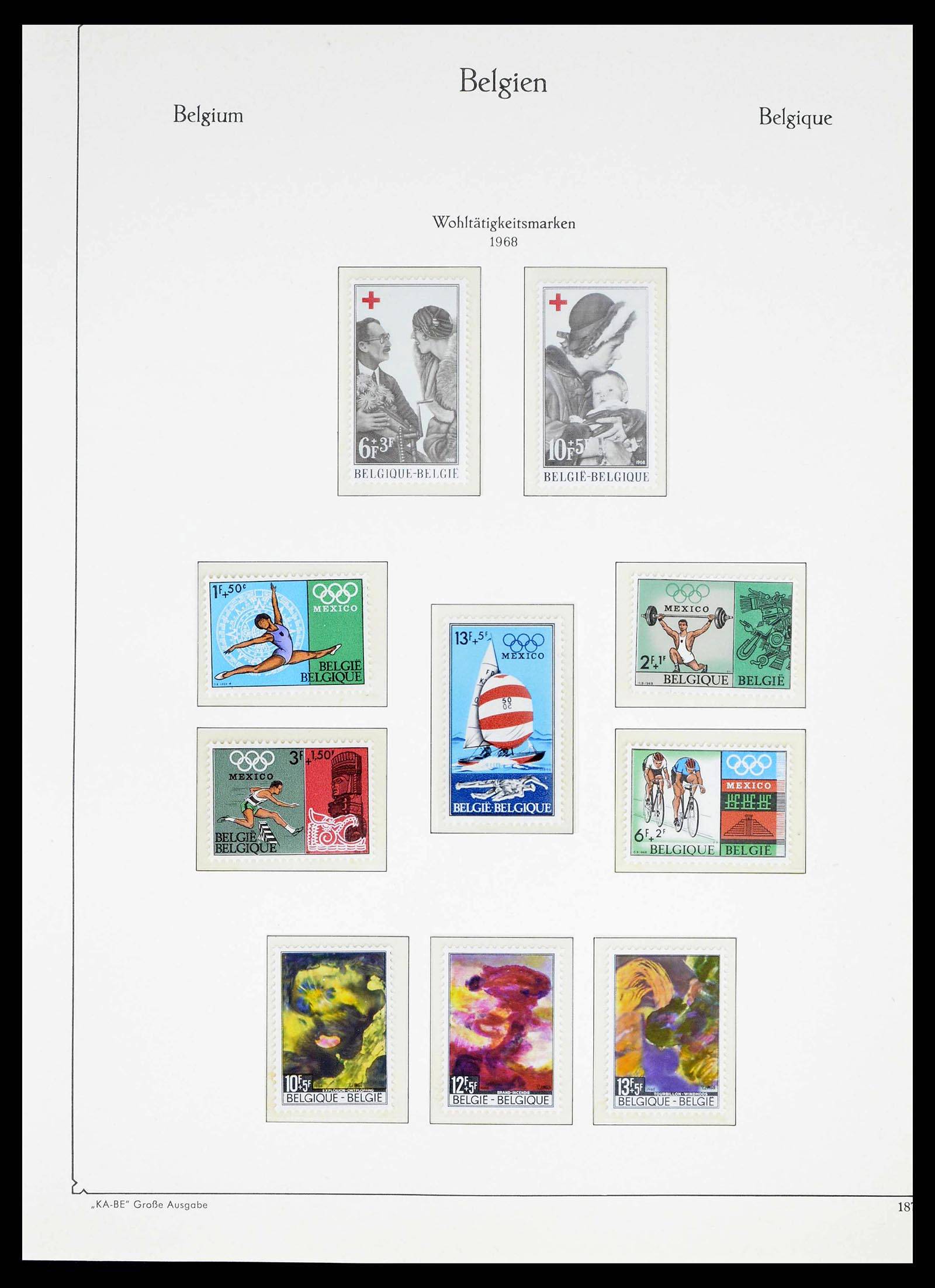 38015 0179 - Postzegelverzameling 38015 België 1849-1980.