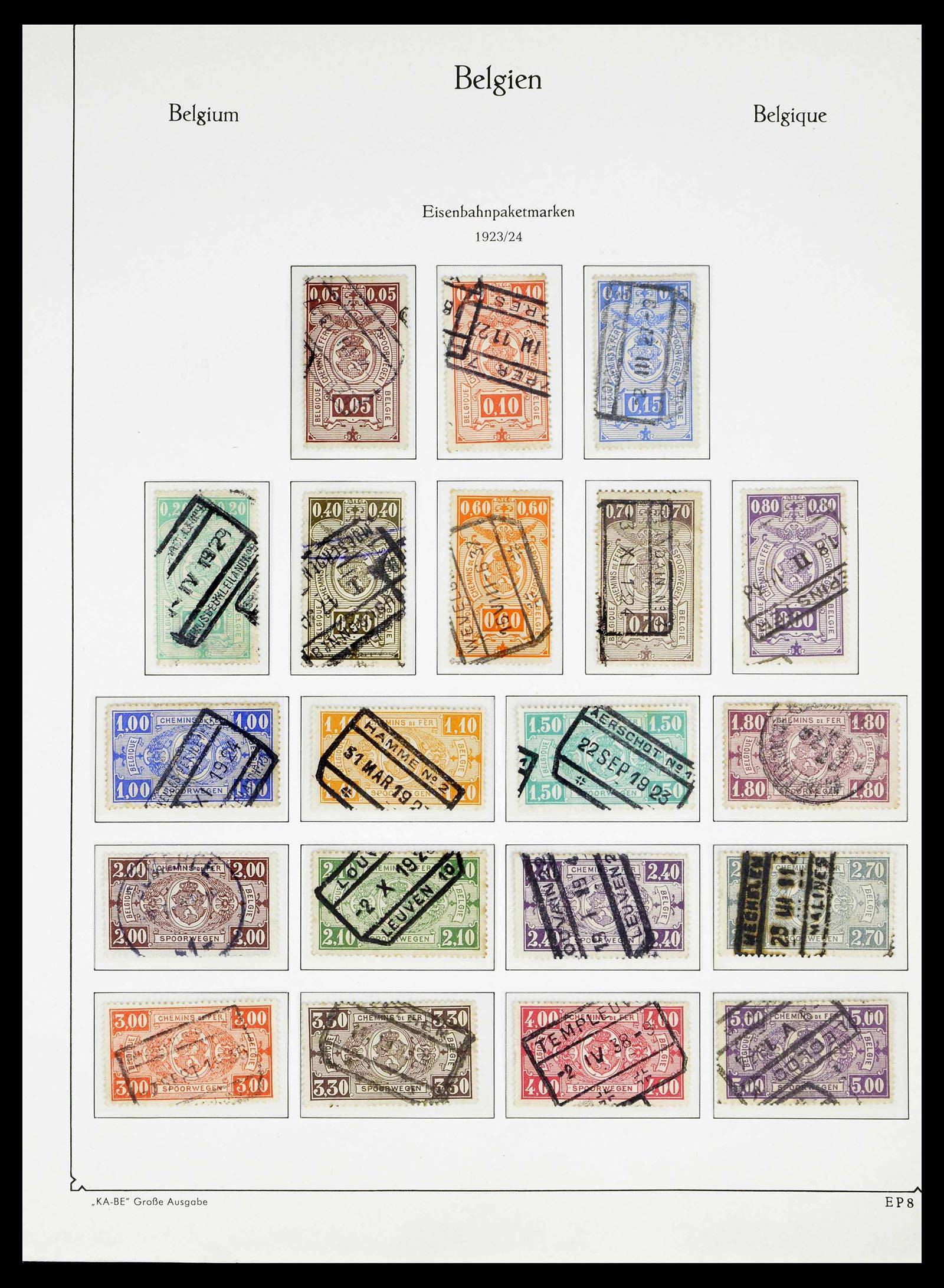 38015 0246 - Postzegelverzameling 38015 België 1849-1980.
