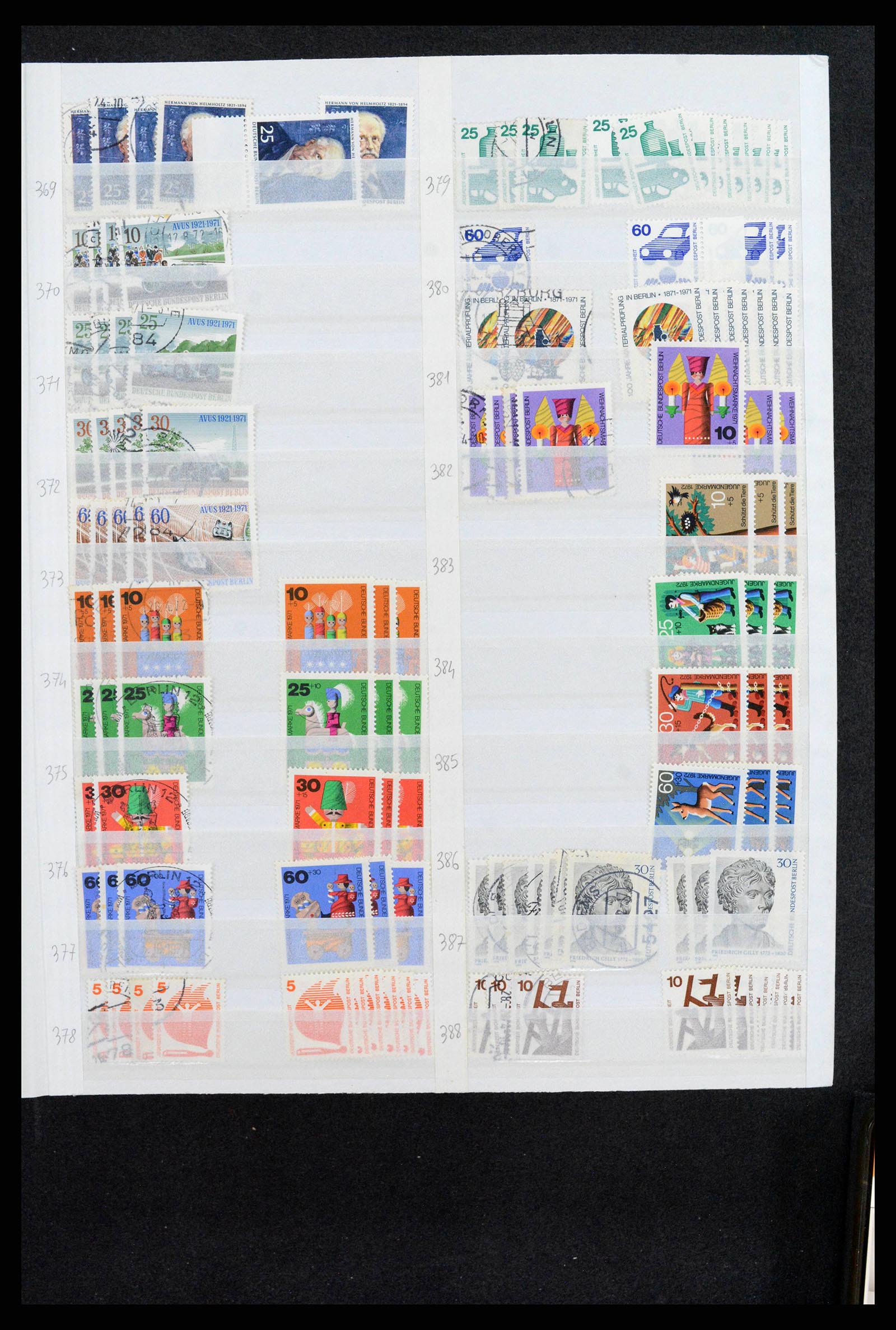 38126 0021 - Postzegelverzameling 38126 Duitsland 1920-1990.