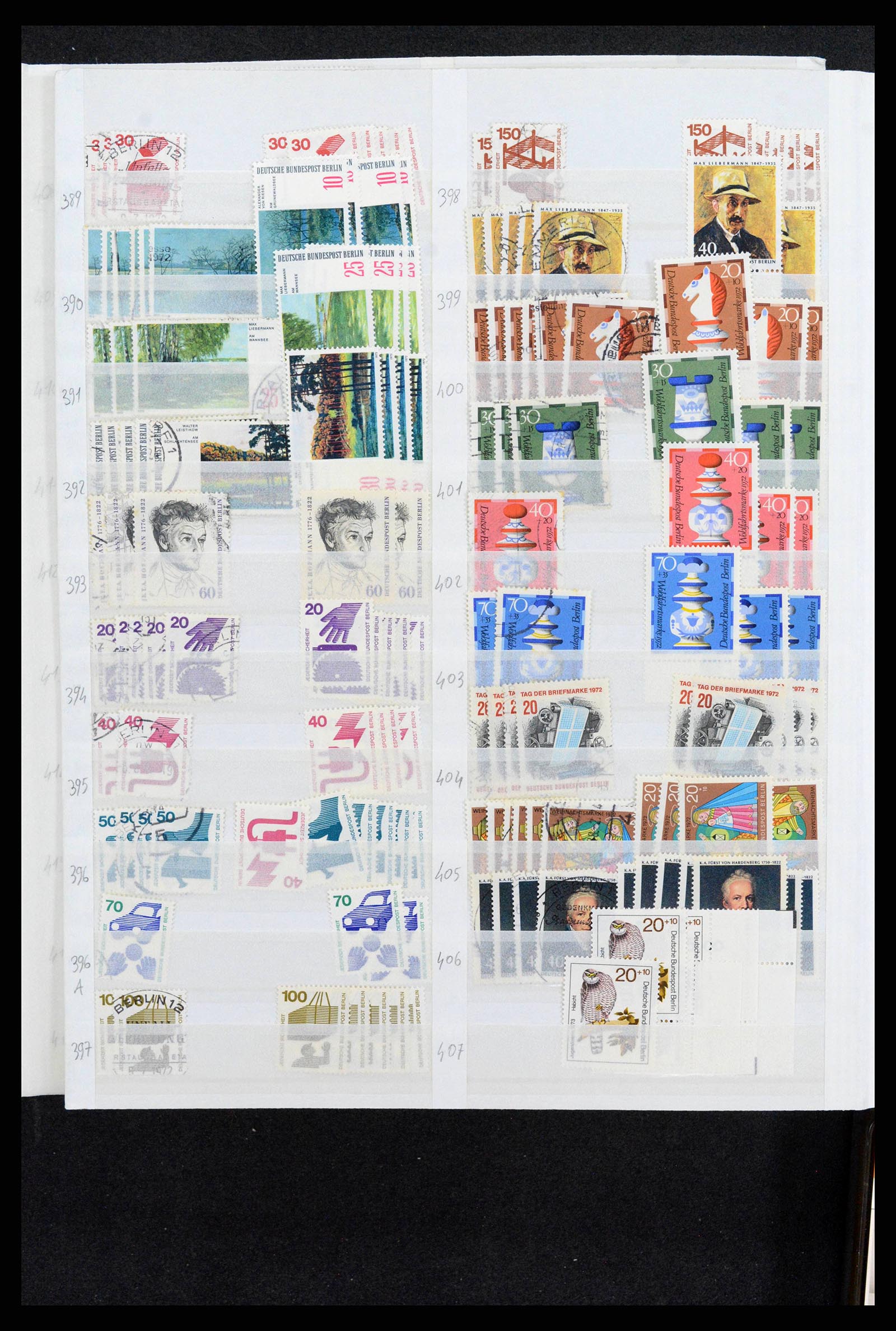 38126 0022 - Postzegelverzameling 38126 Duitsland 1920-1990.