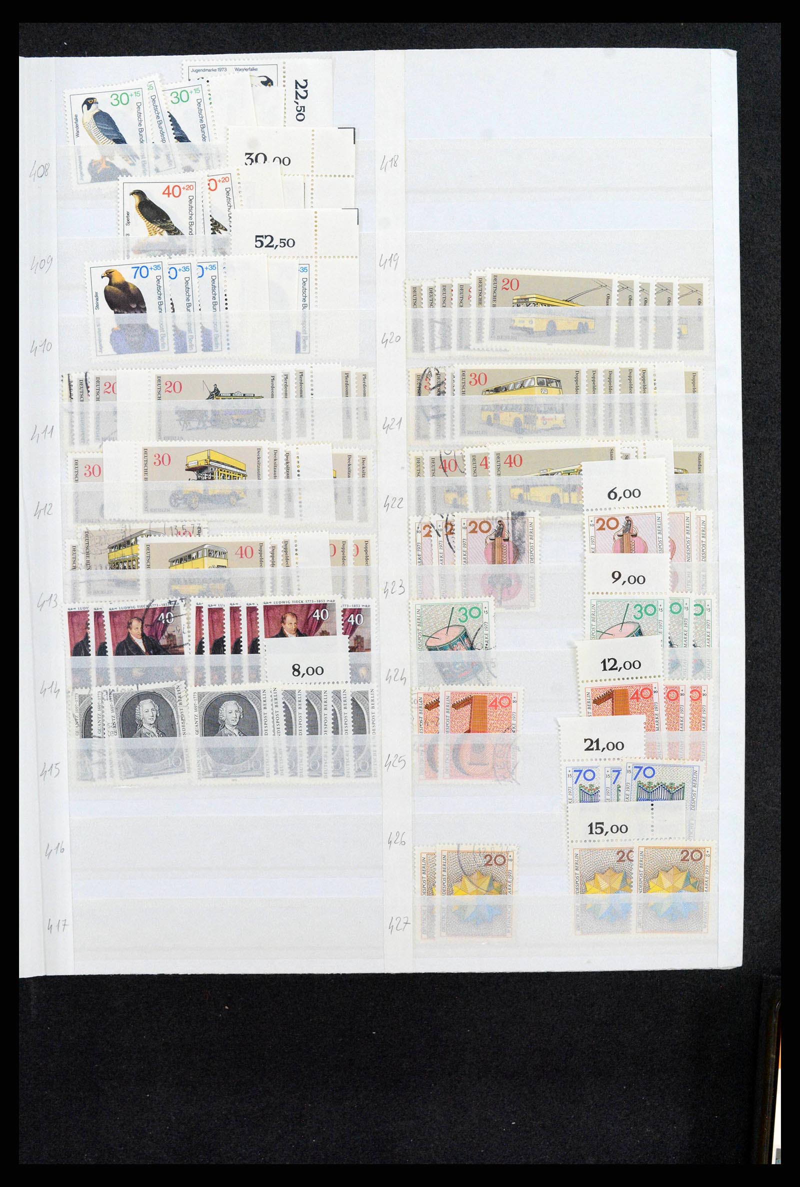 38126 0023 - Postzegelverzameling 38126 Duitsland 1920-1990.