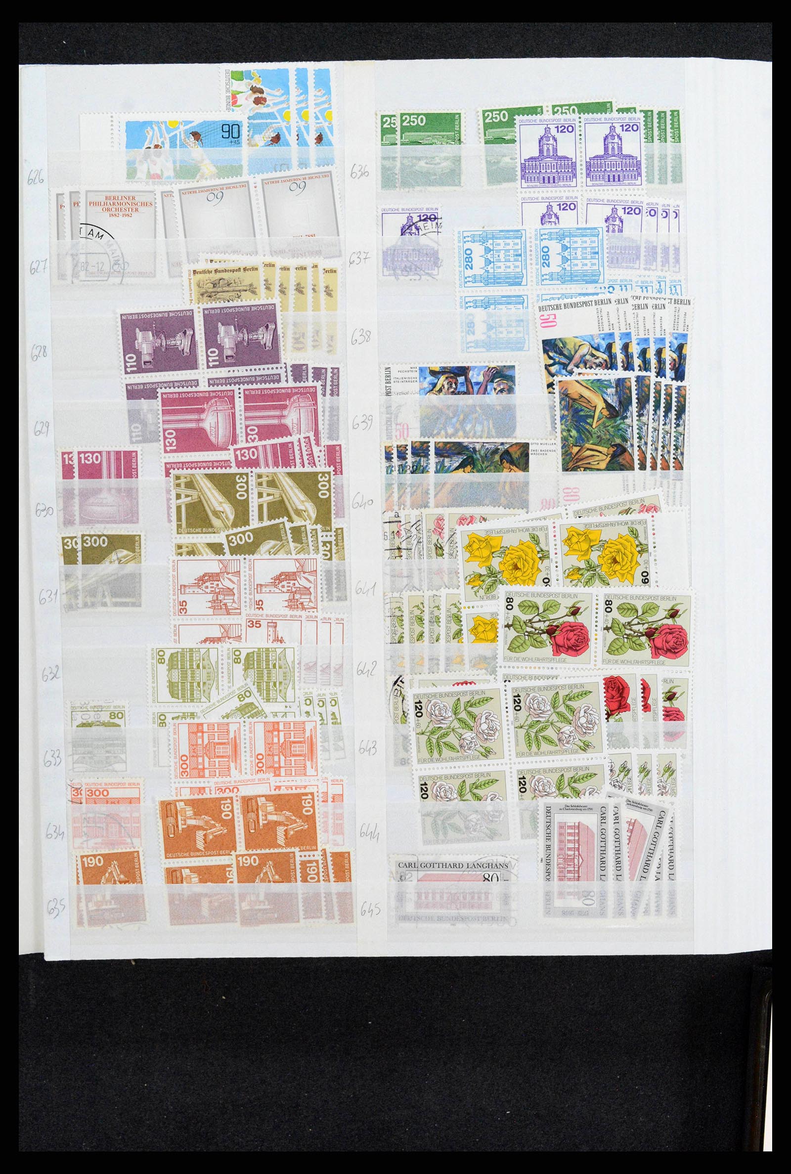 38126 0034 - Postzegelverzameling 38126 Duitsland 1920-1990.