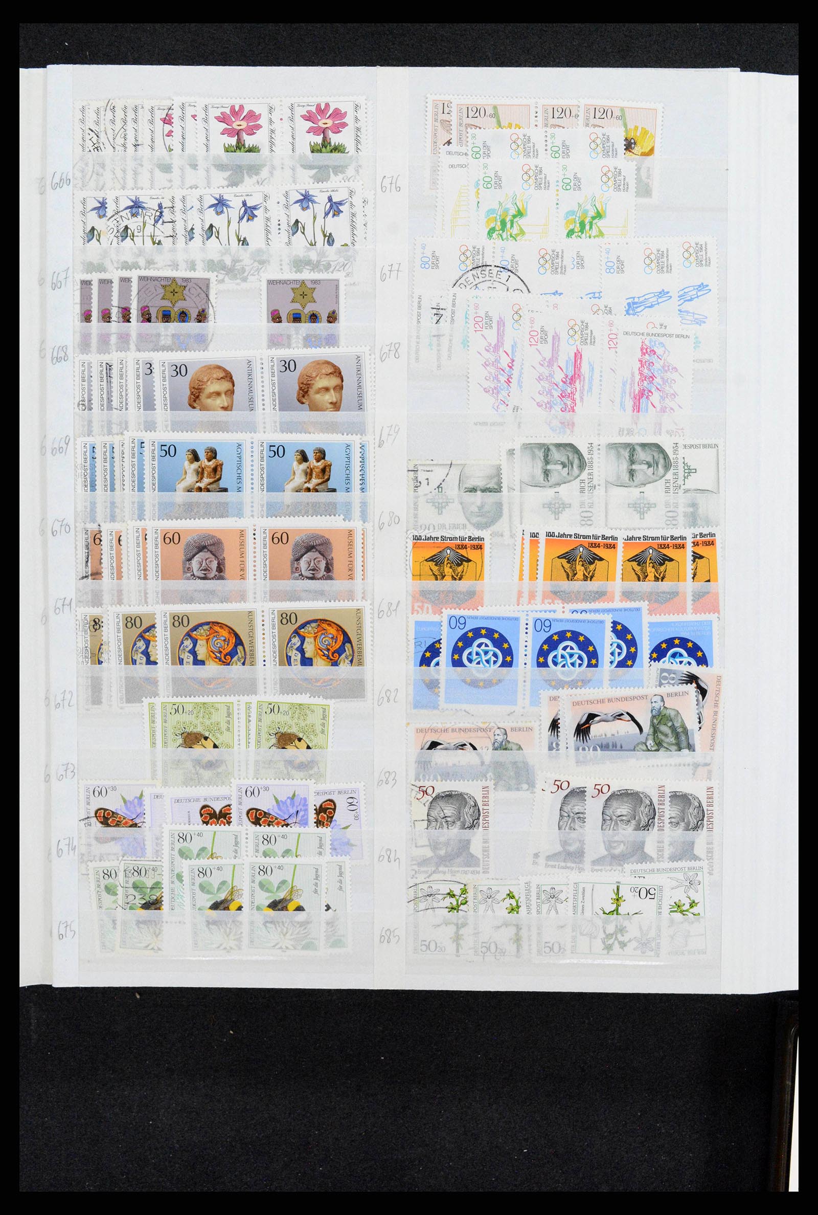38126 0036 - Postzegelverzameling 38126 Duitsland 1920-1990.