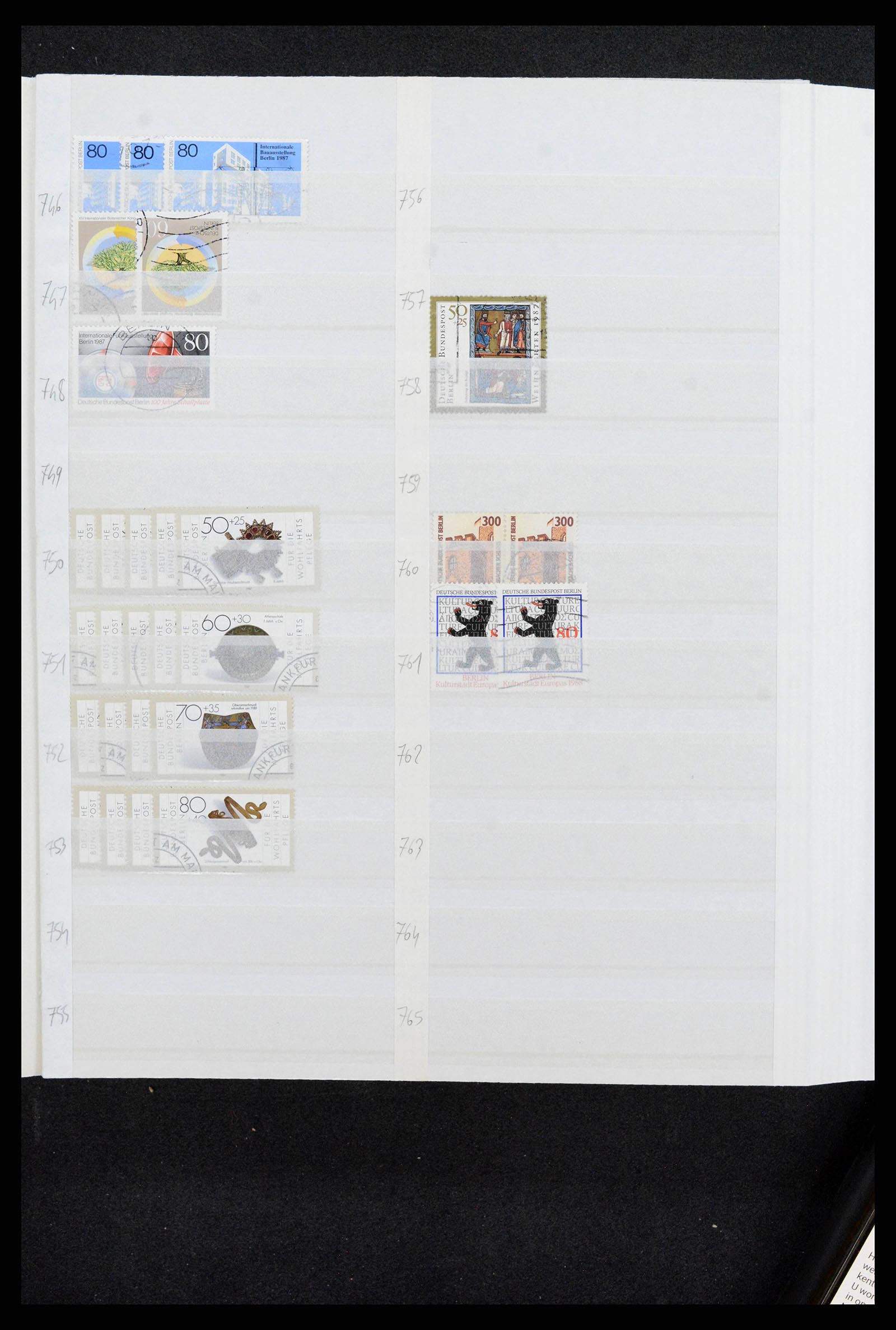 38126 0040 - Postzegelverzameling 38126 Duitsland 1920-1990.