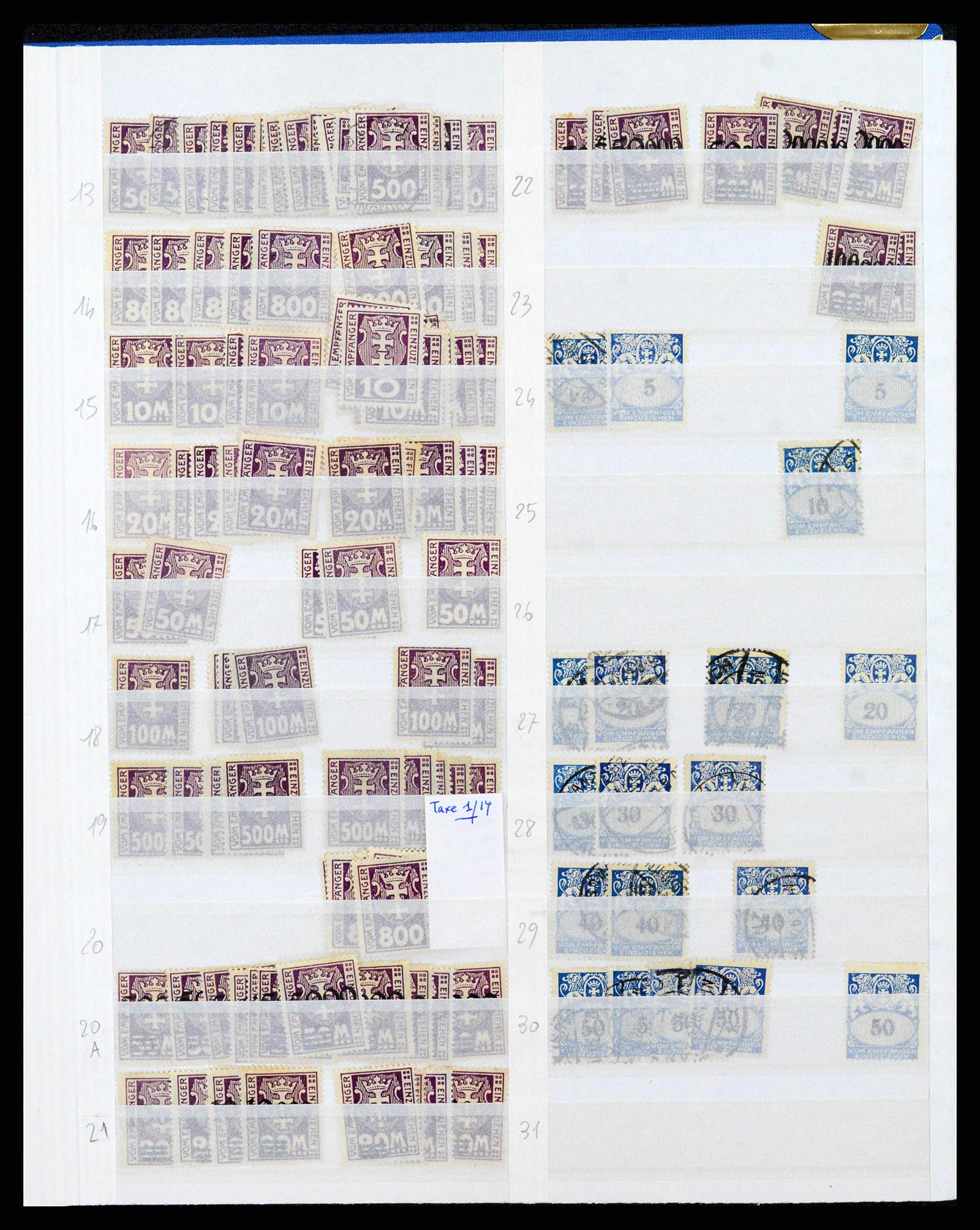 38126 0071 - Postzegelverzameling 38126 Duitsland 1920-1990.