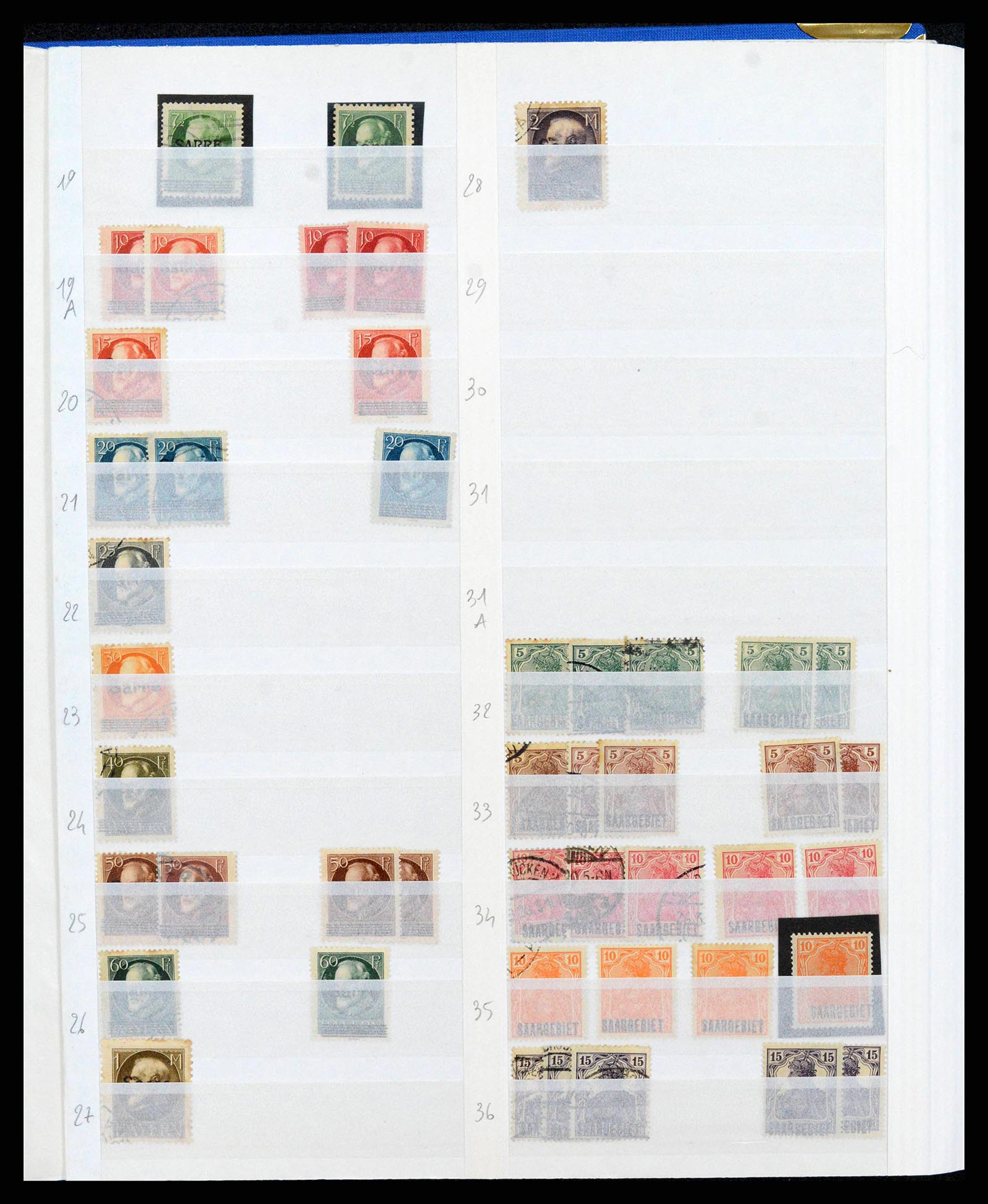 38126 0074 - Postzegelverzameling 38126 Duitsland 1920-1990.