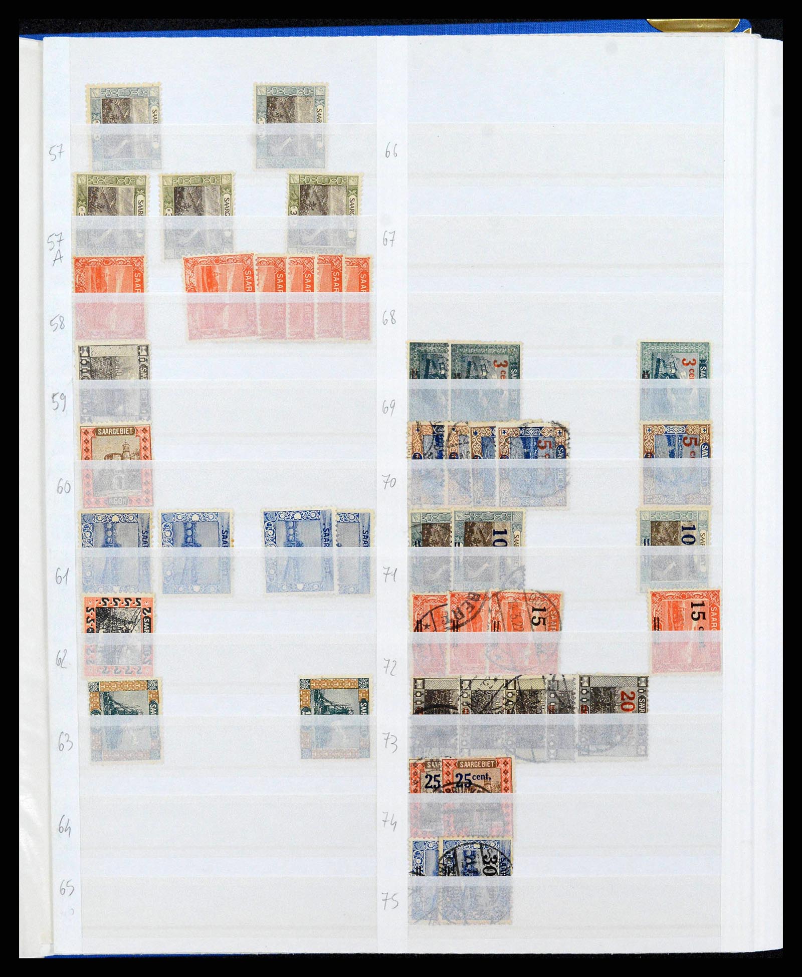 38126 0076 - Postzegelverzameling 38126 Duitsland 1920-1990.