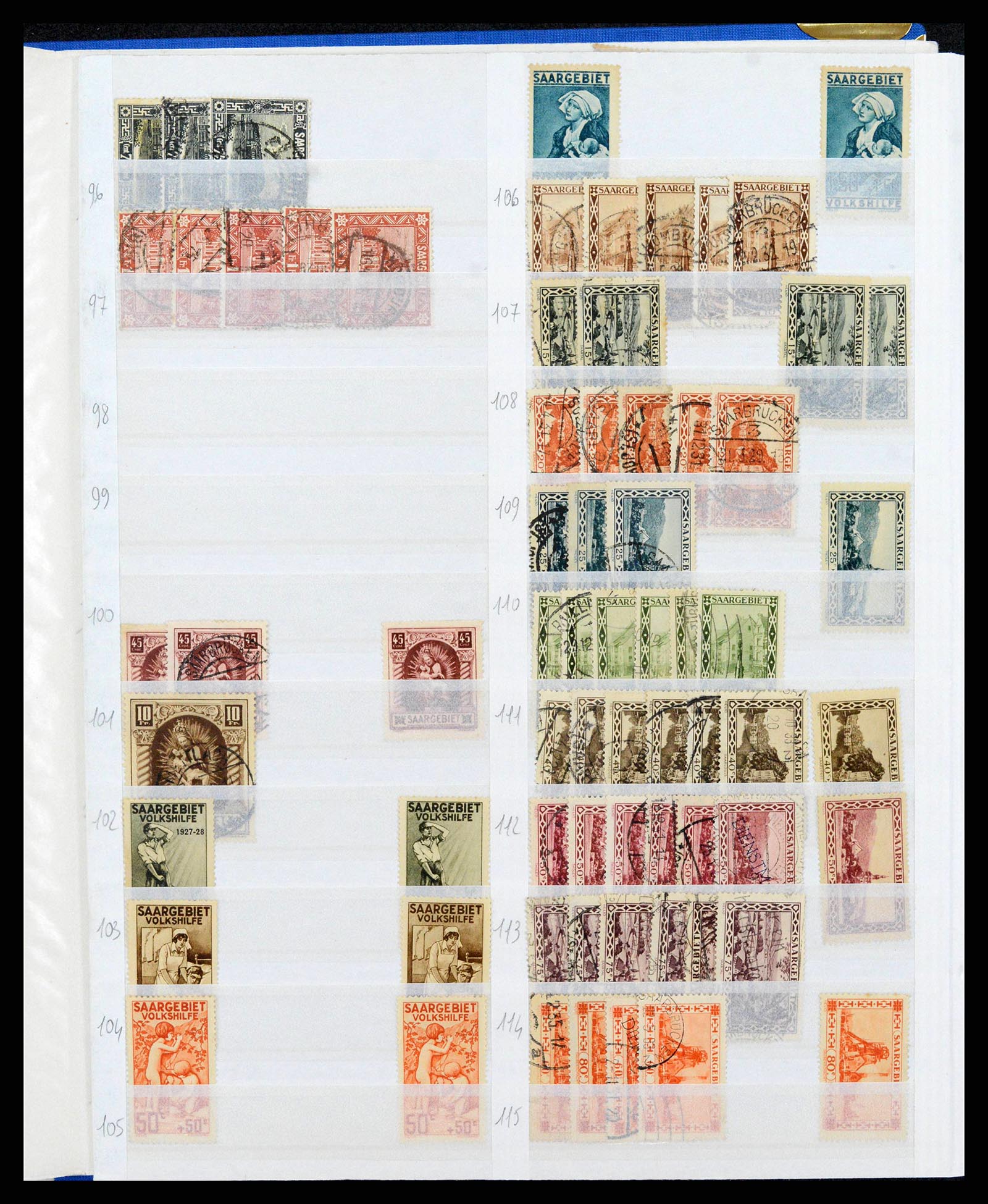 38126 0078 - Postzegelverzameling 38126 Duitsland 1920-1990.