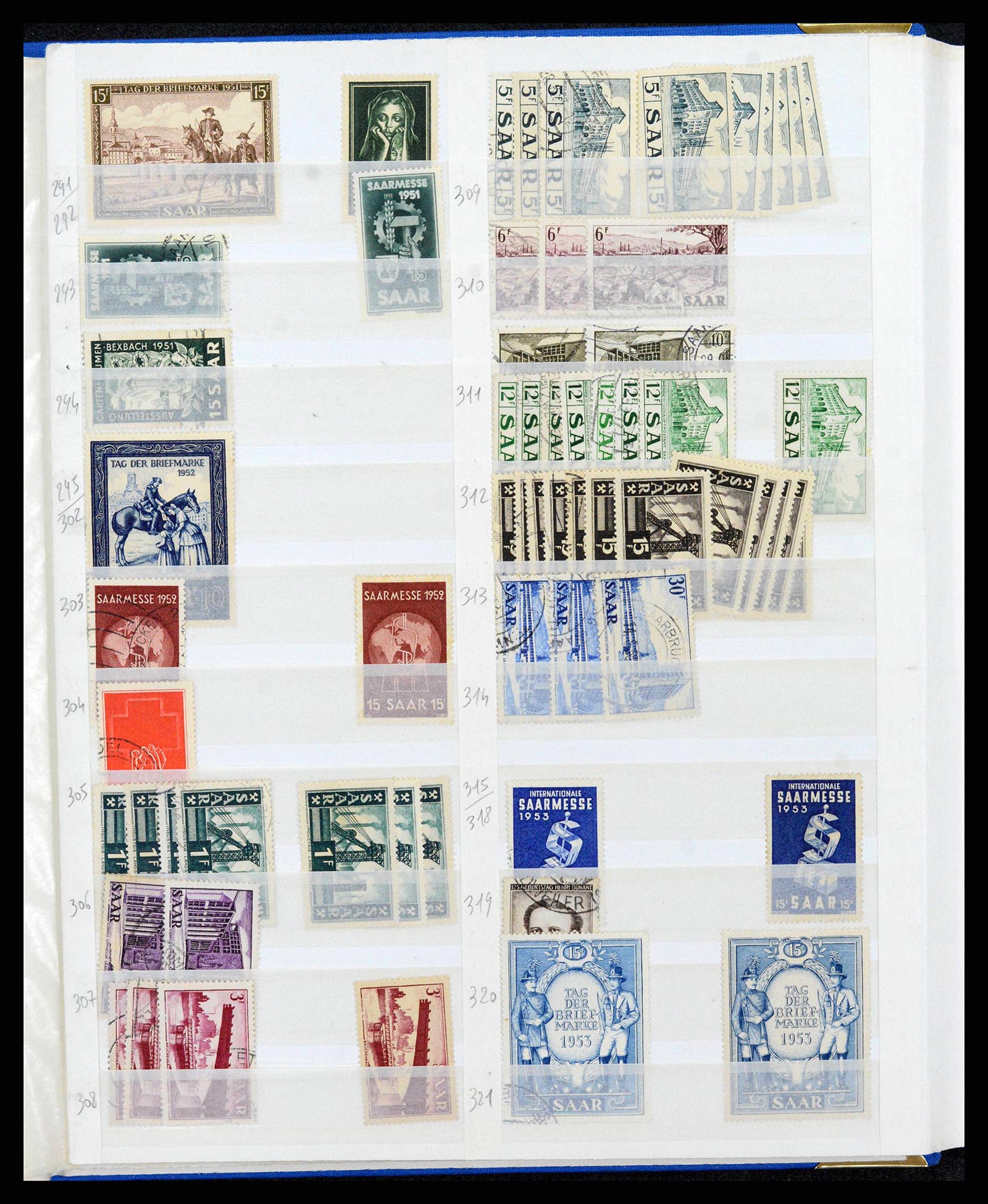 38126 0084 - Postzegelverzameling 38126 Duitsland 1920-1990.