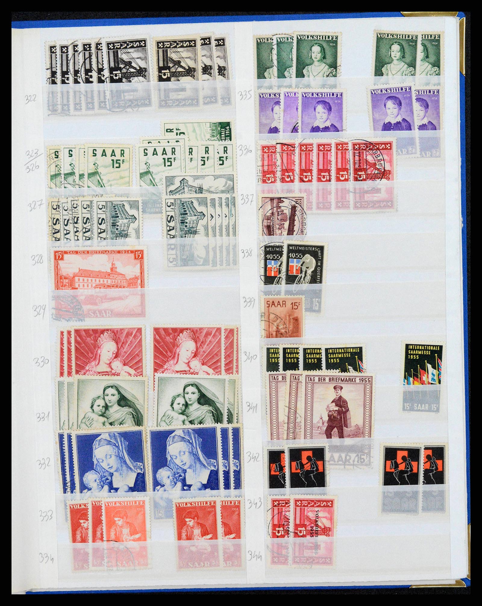 38126 0085 - Postzegelverzameling 38126 Duitsland 1920-1990.