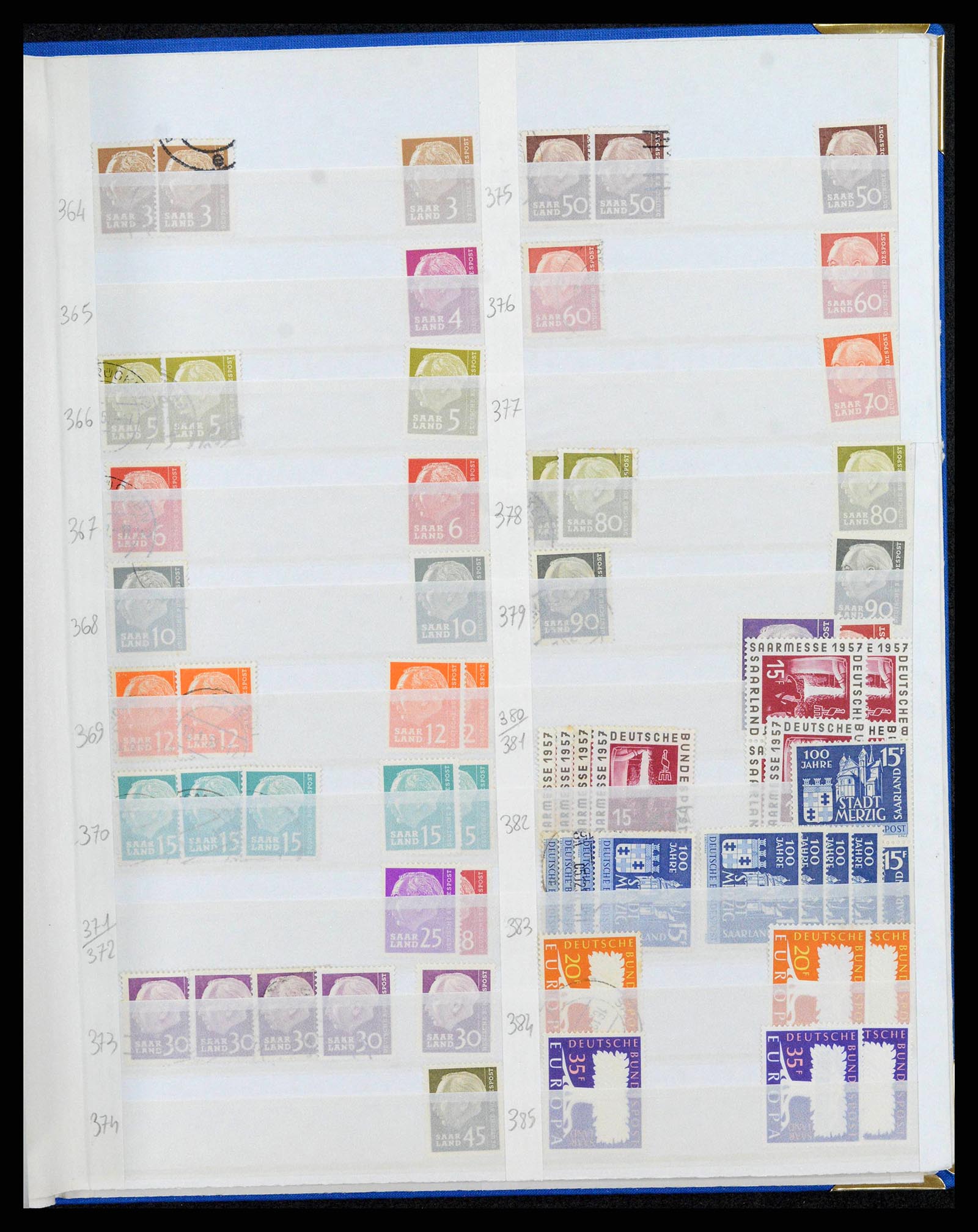 38126 0087 - Postzegelverzameling 38126 Duitsland 1920-1990.