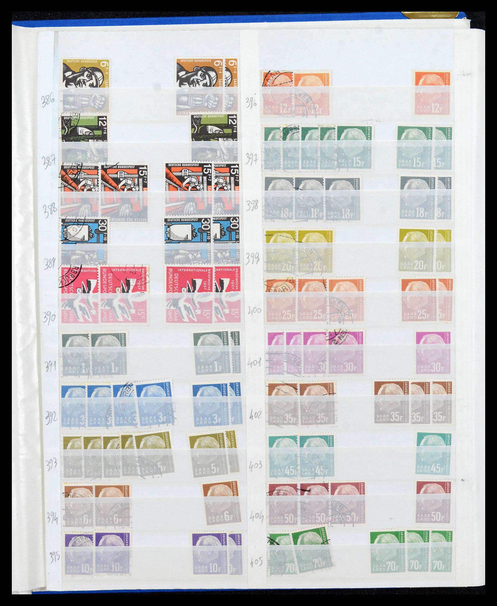 38126 0088 - Postzegelverzameling 38126 Duitsland 1920-1990.