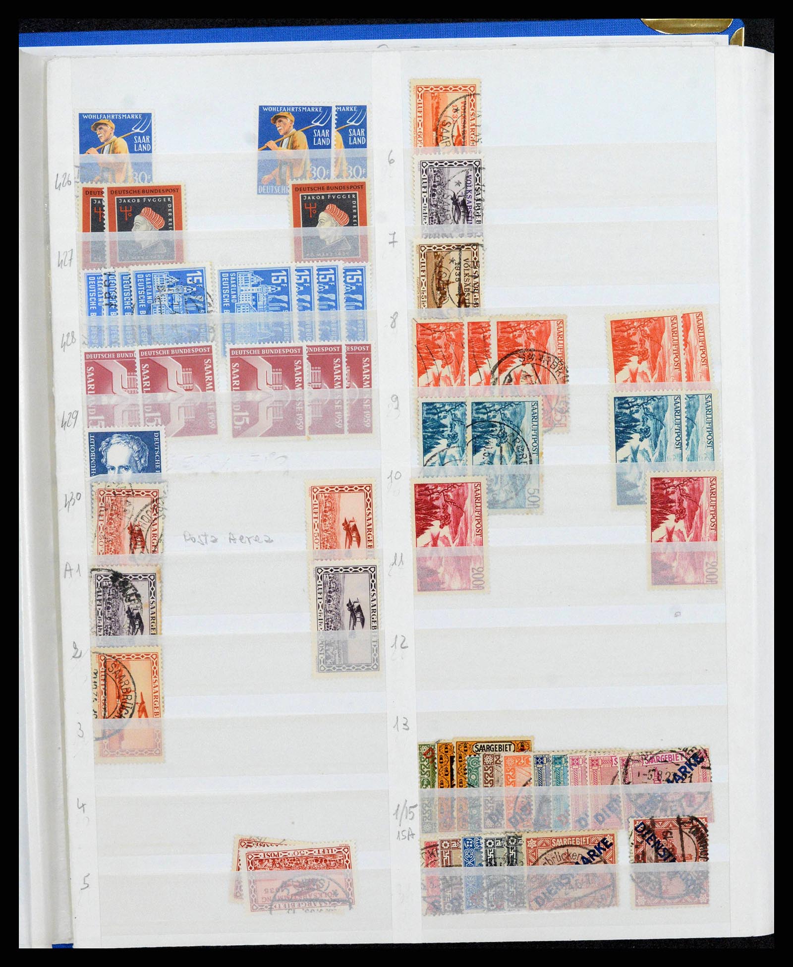38126 0090 - Postzegelverzameling 38126 Duitsland 1920-1990.