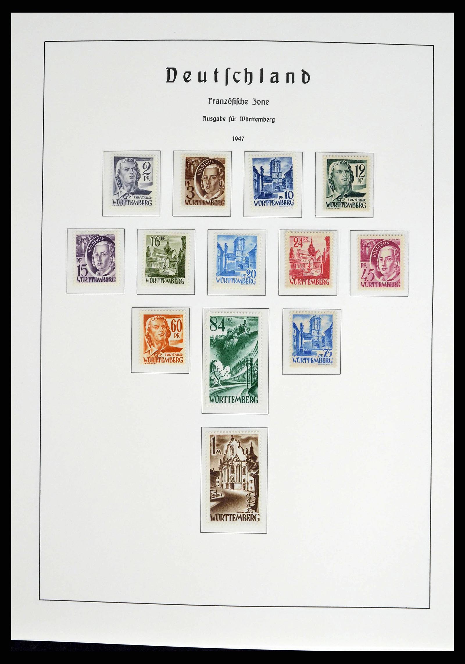 38140 0026 - Postzegelverzameling 38140 Duitsland 1945-1959.
