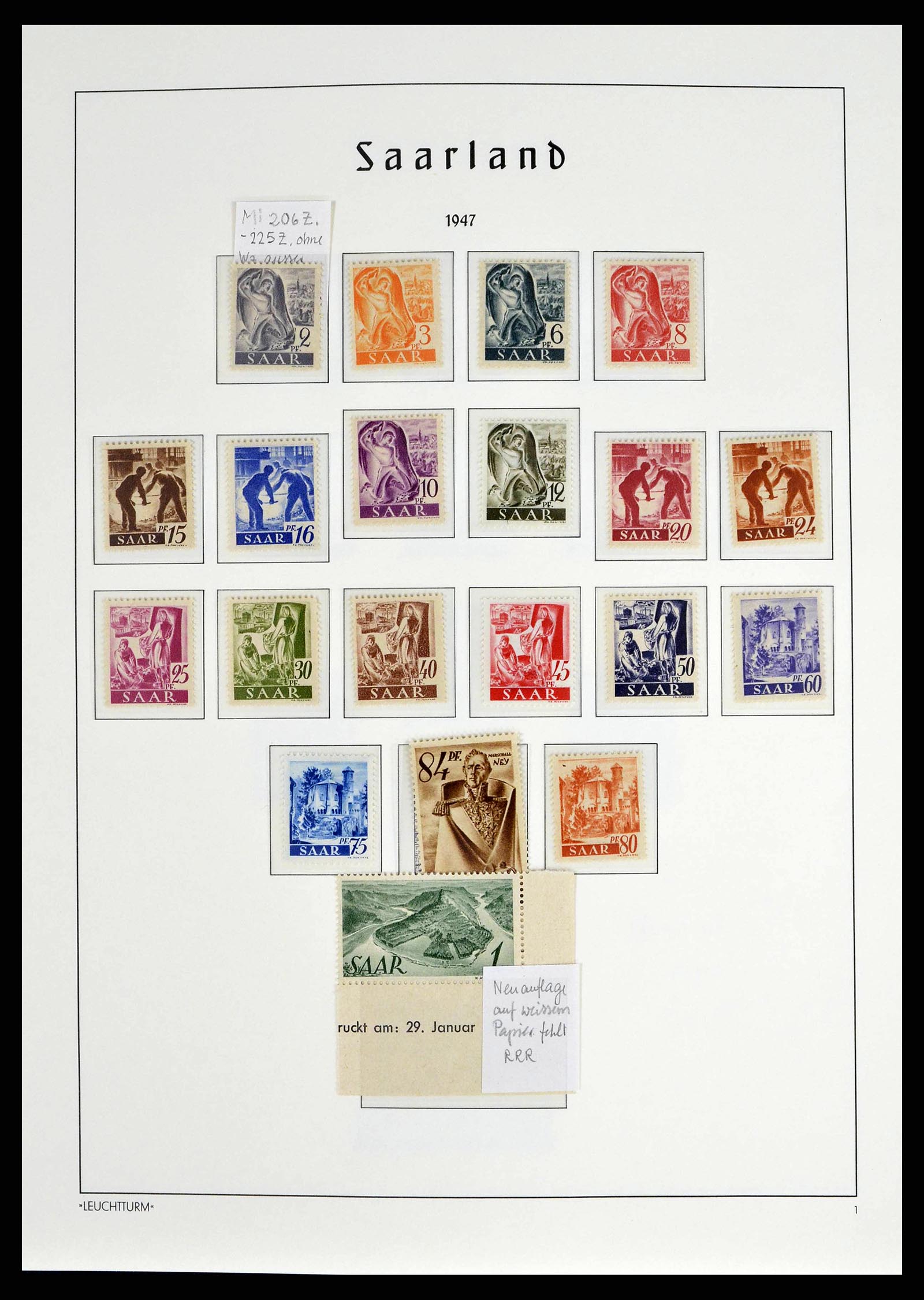 38140 0036 - Postzegelverzameling 38140 Duitsland 1945-1959.