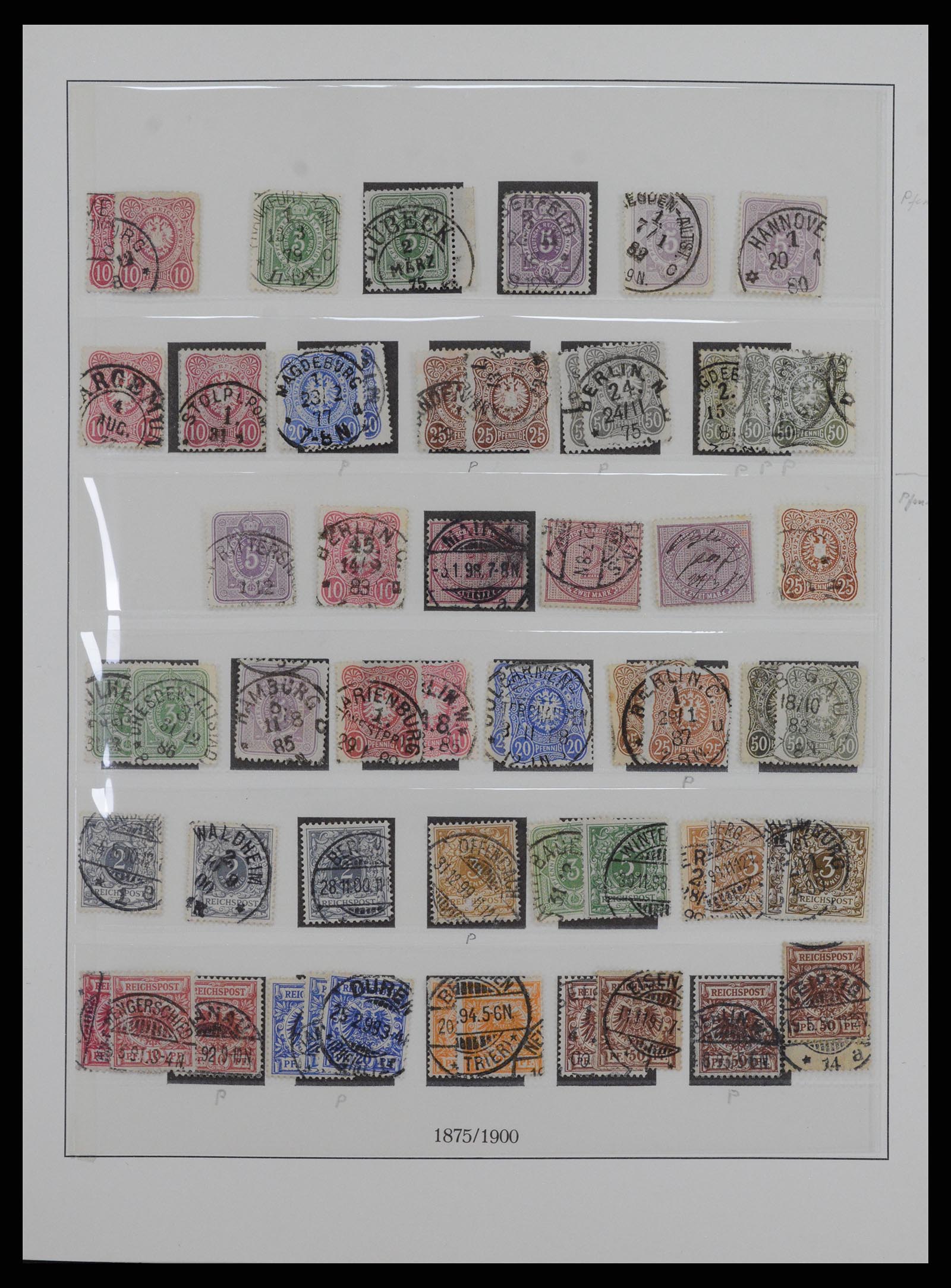 38175 0003 - Stamp collection 38175 German Reich 1872-1945.