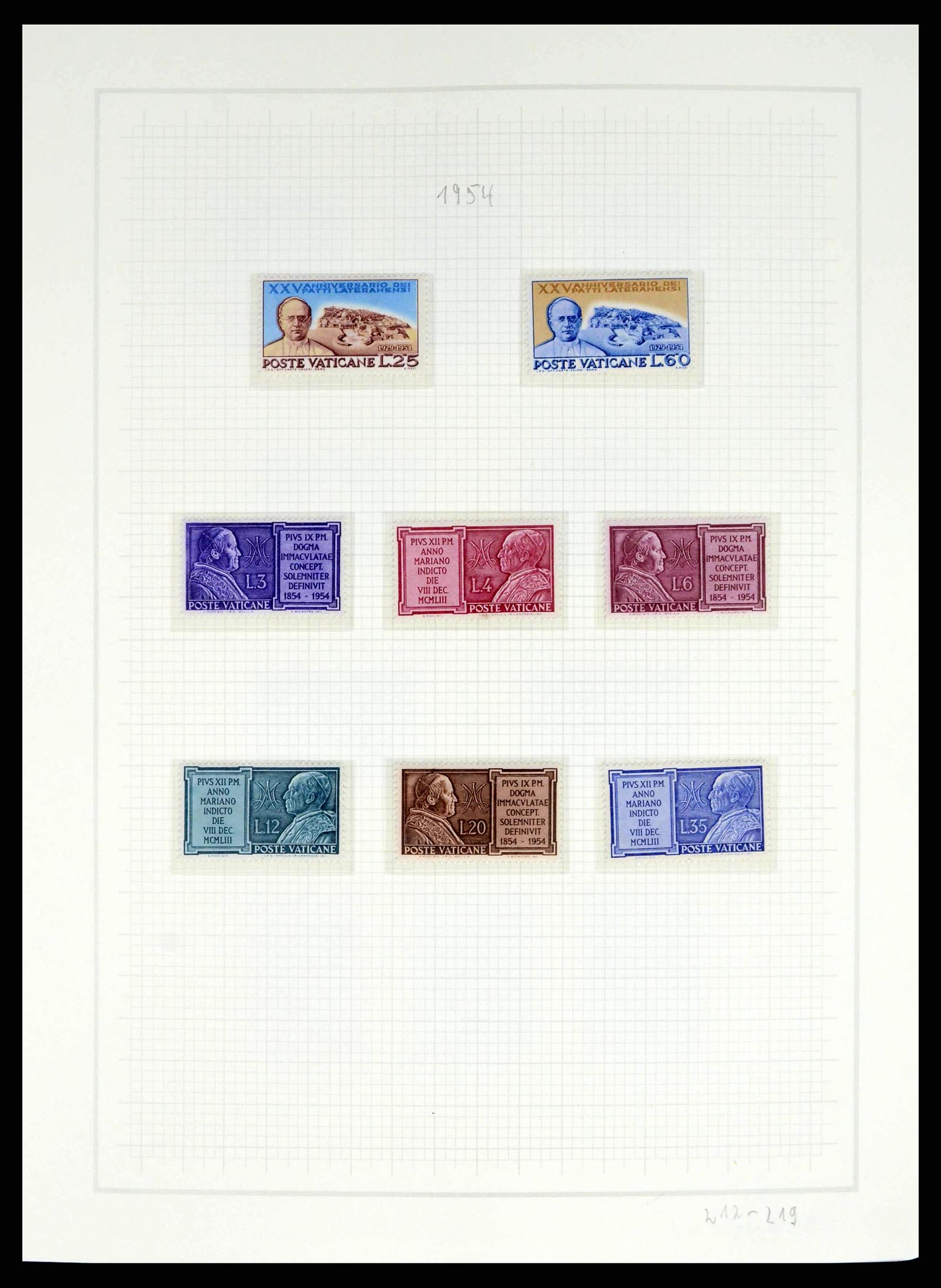 38182 0017 - Postzegelverzameling 38182 Vaticaan 1929-2015.
