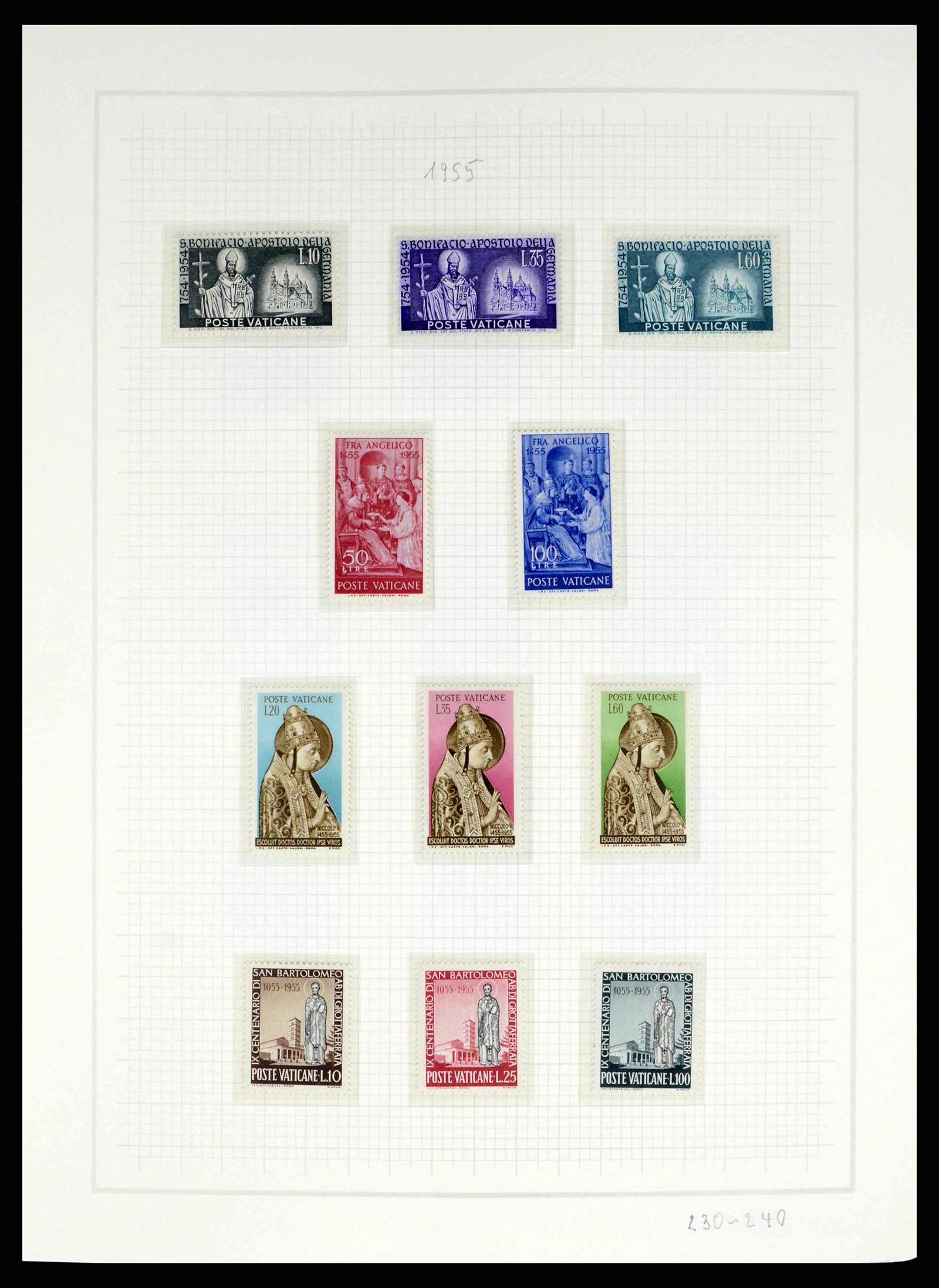 38182 0019 - Postzegelverzameling 38182 Vaticaan 1929-2015.