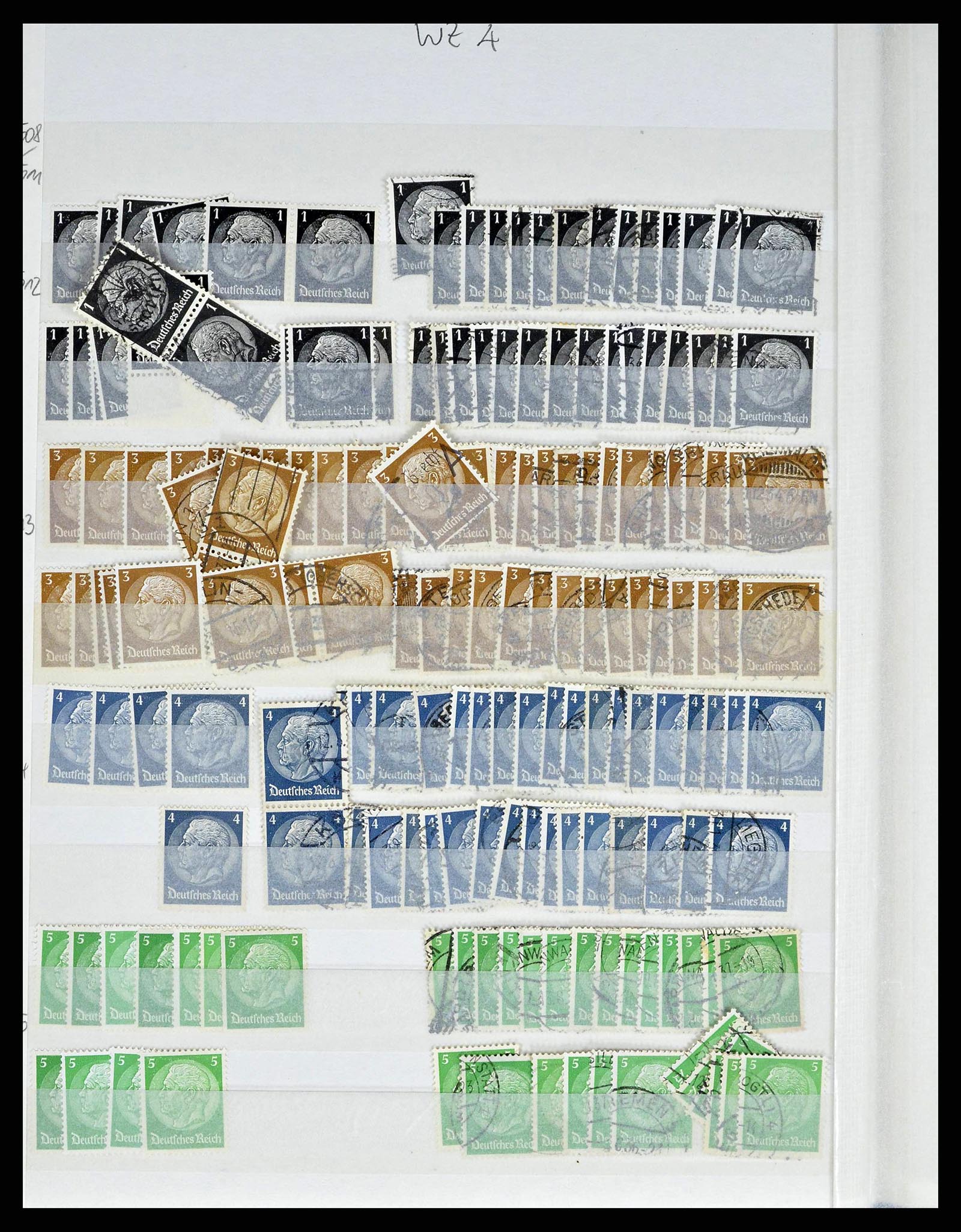 38184 0032 - Postzegelverzameling 38184 Duitse Rijk combinaties 1915-1941.