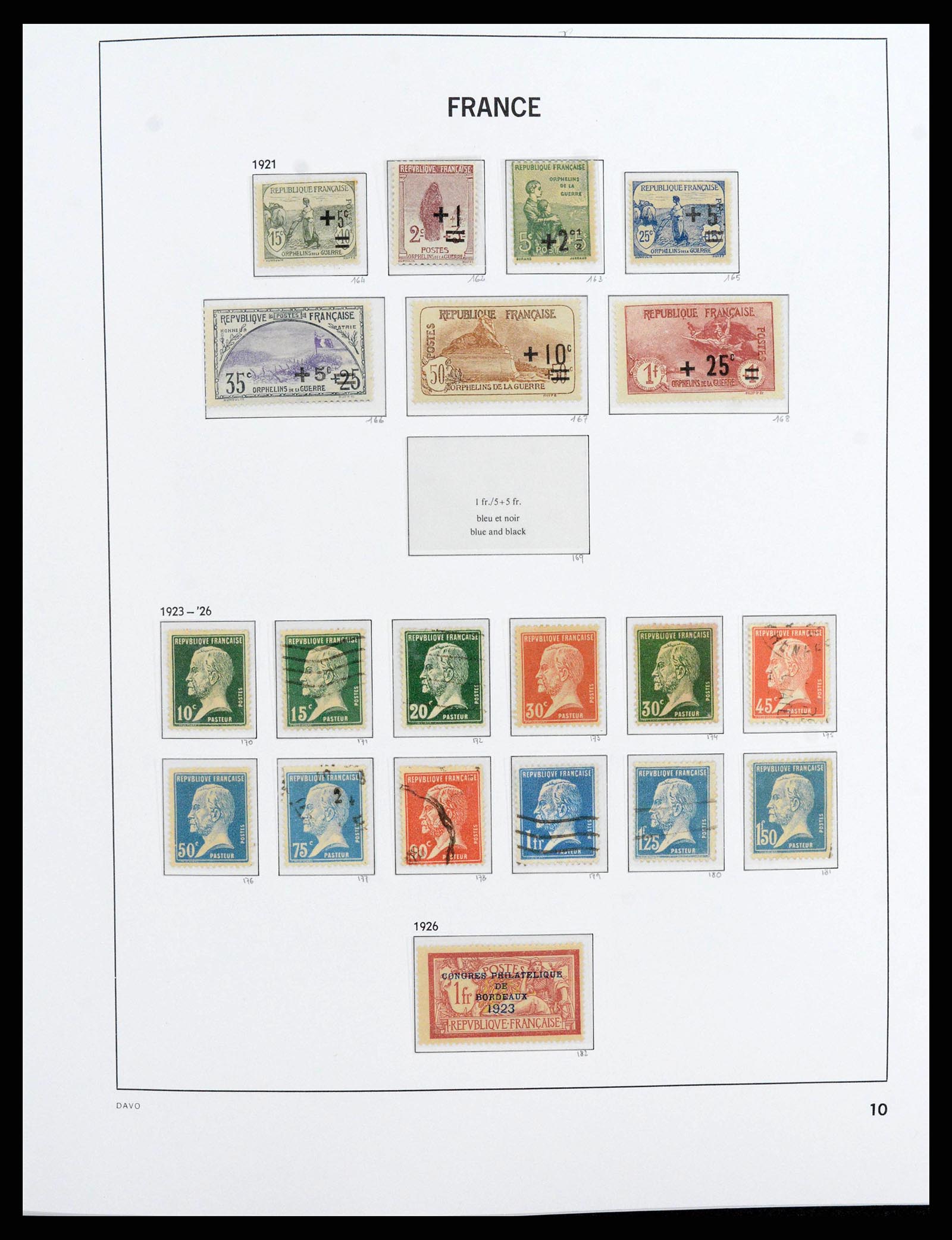 38209 0011 - Stamp collection 38209 France 1849-2020.