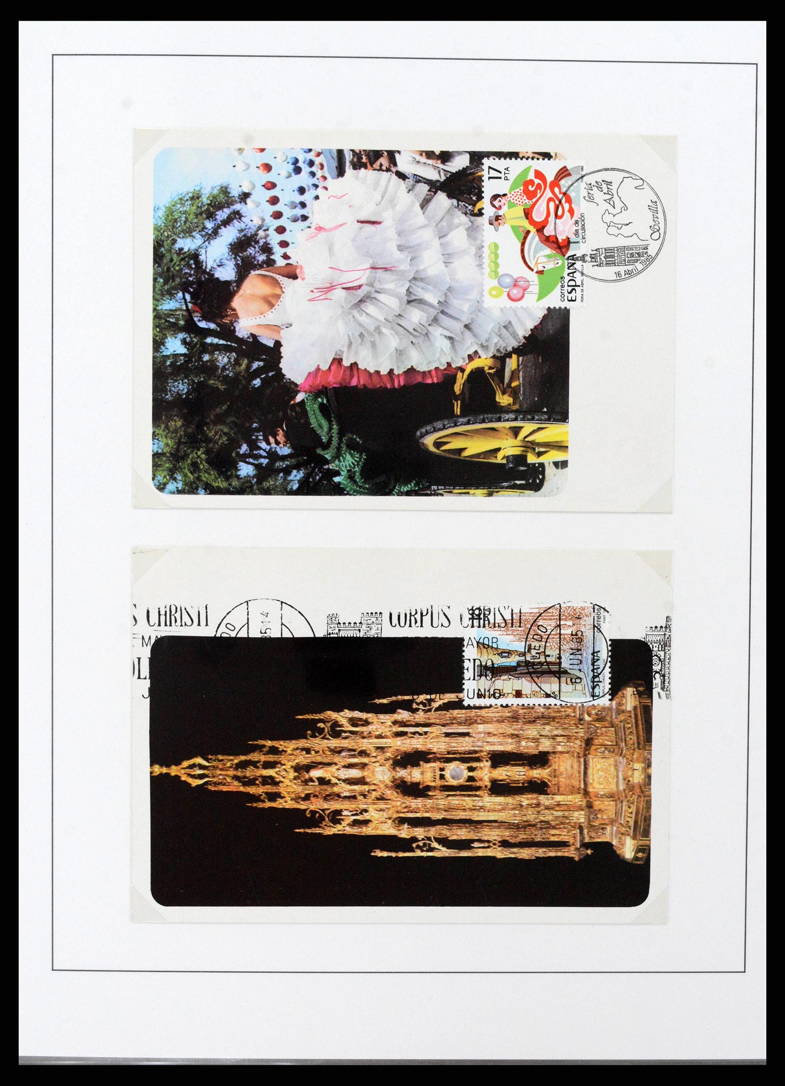 38219 0005 - Stamp collection 38219 Motif traditional costumes/folklore 1930-2020!